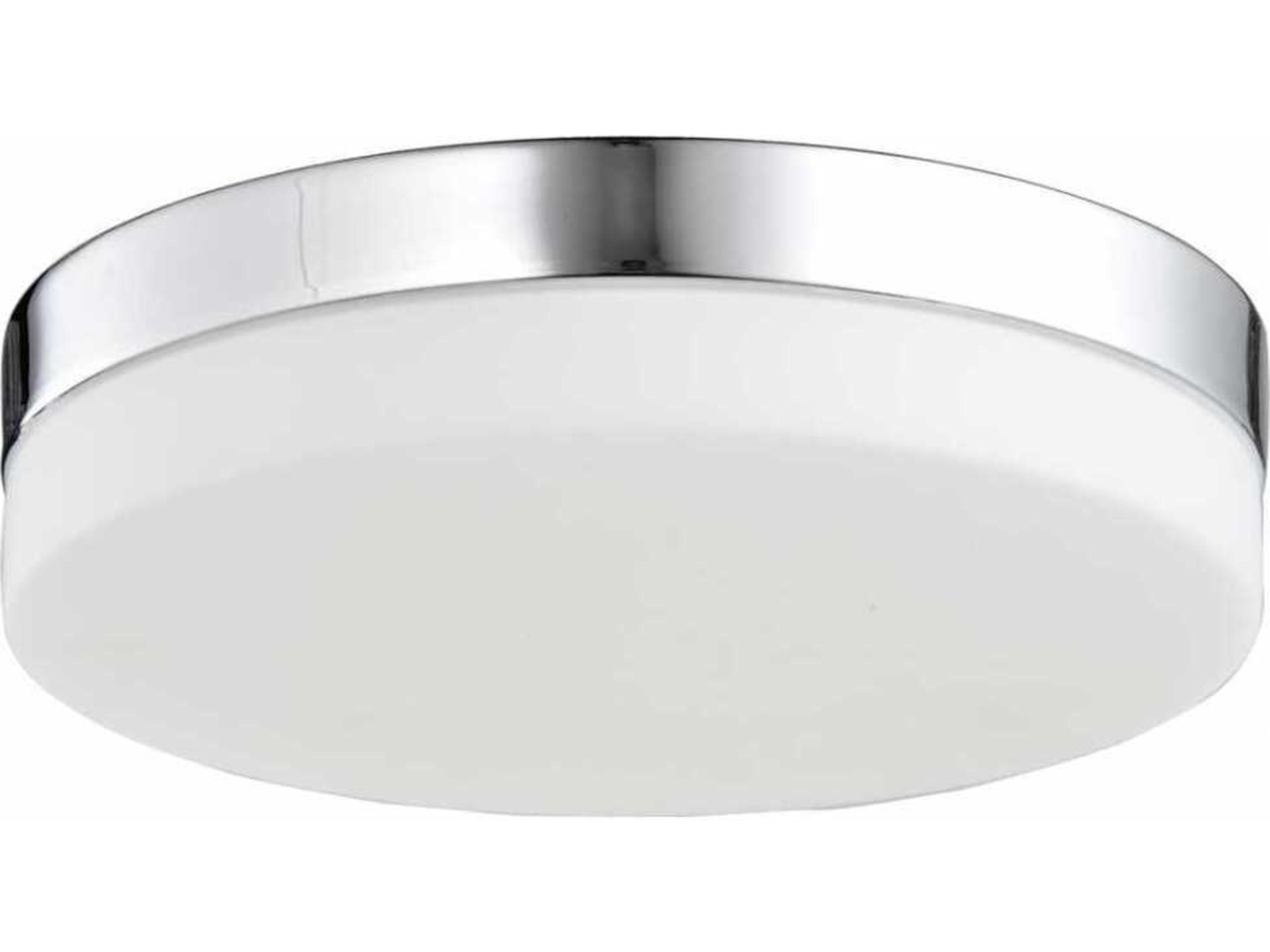 Avenue Lighting Cermack St Polished Chrome Round Flush Mount