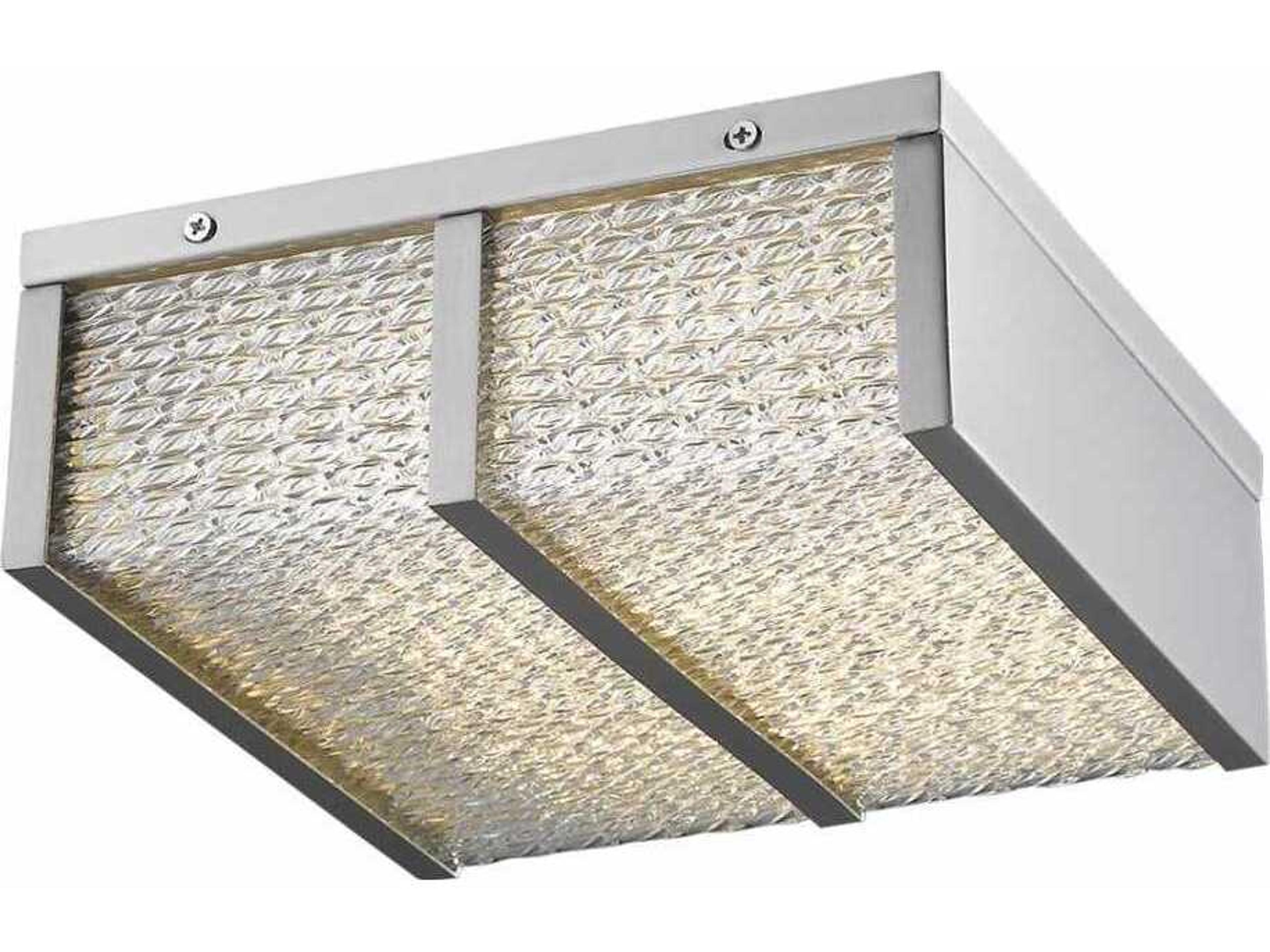 Avenue Lighting Cermack St Brushed Nickel Flush Mount