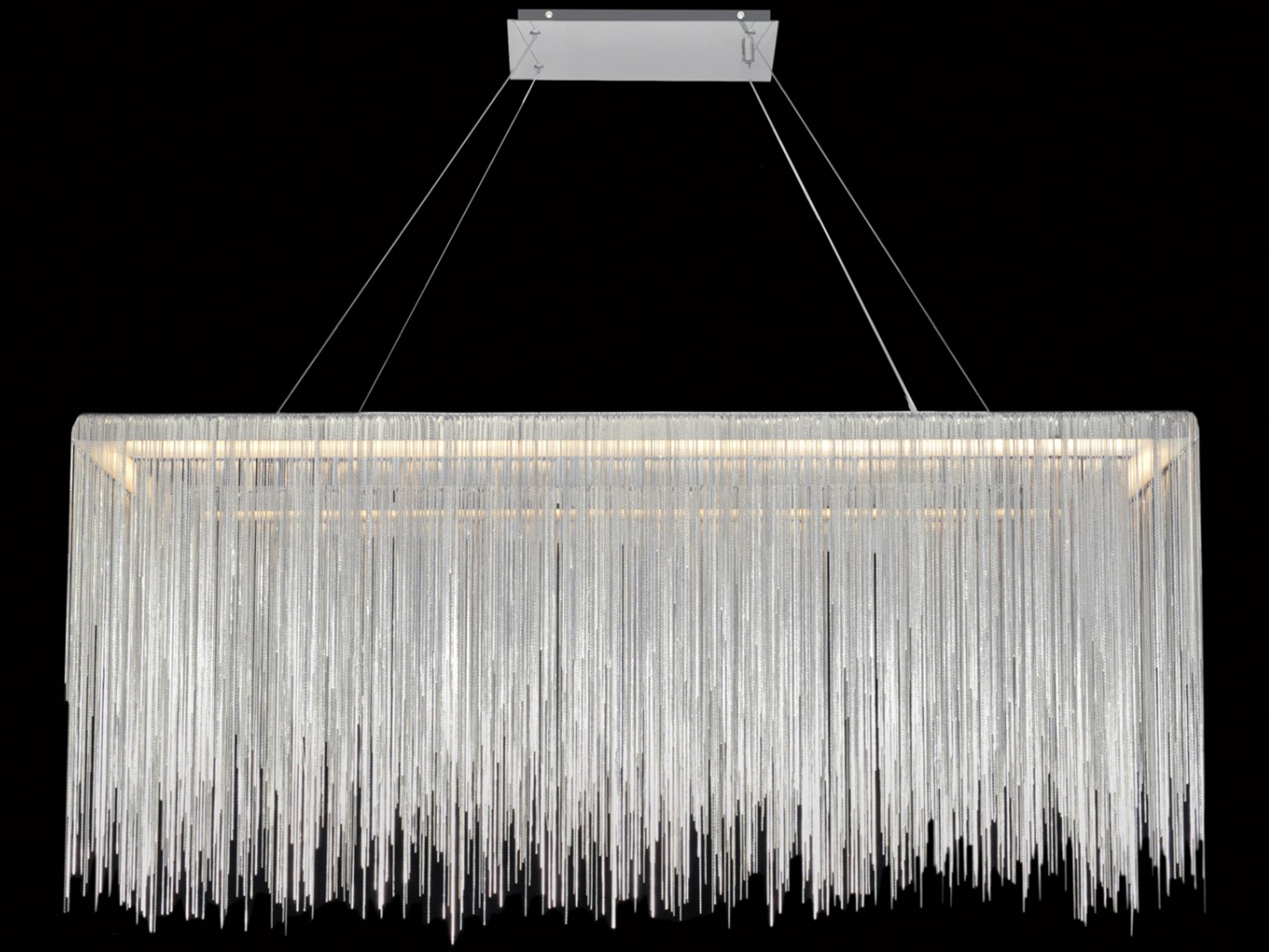 Avenue Lighting Fountain Ave Chrome Island Pendant