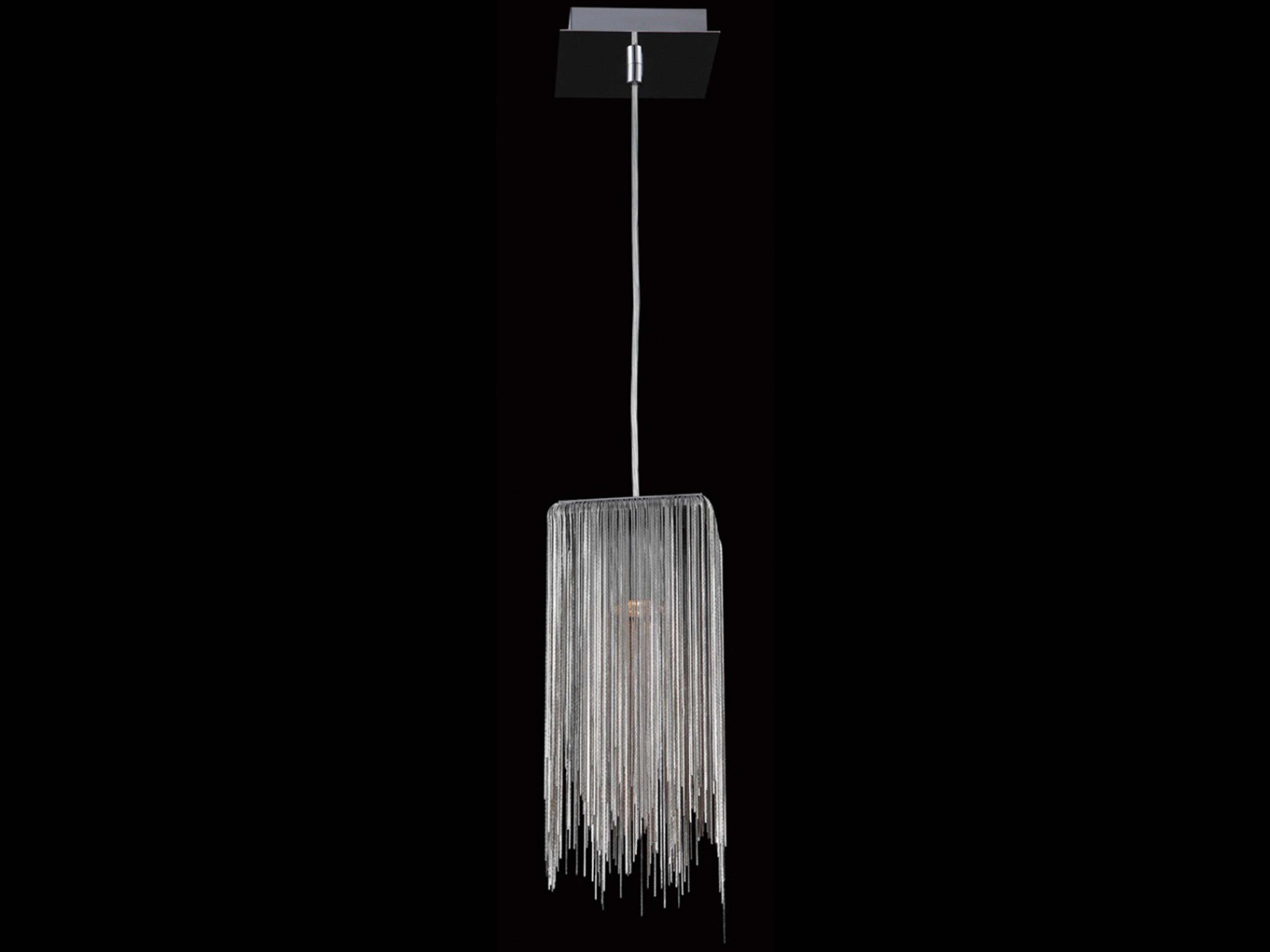 Avenue Lighting Fountain Ave 1-Light Chrome Mini Pendant
