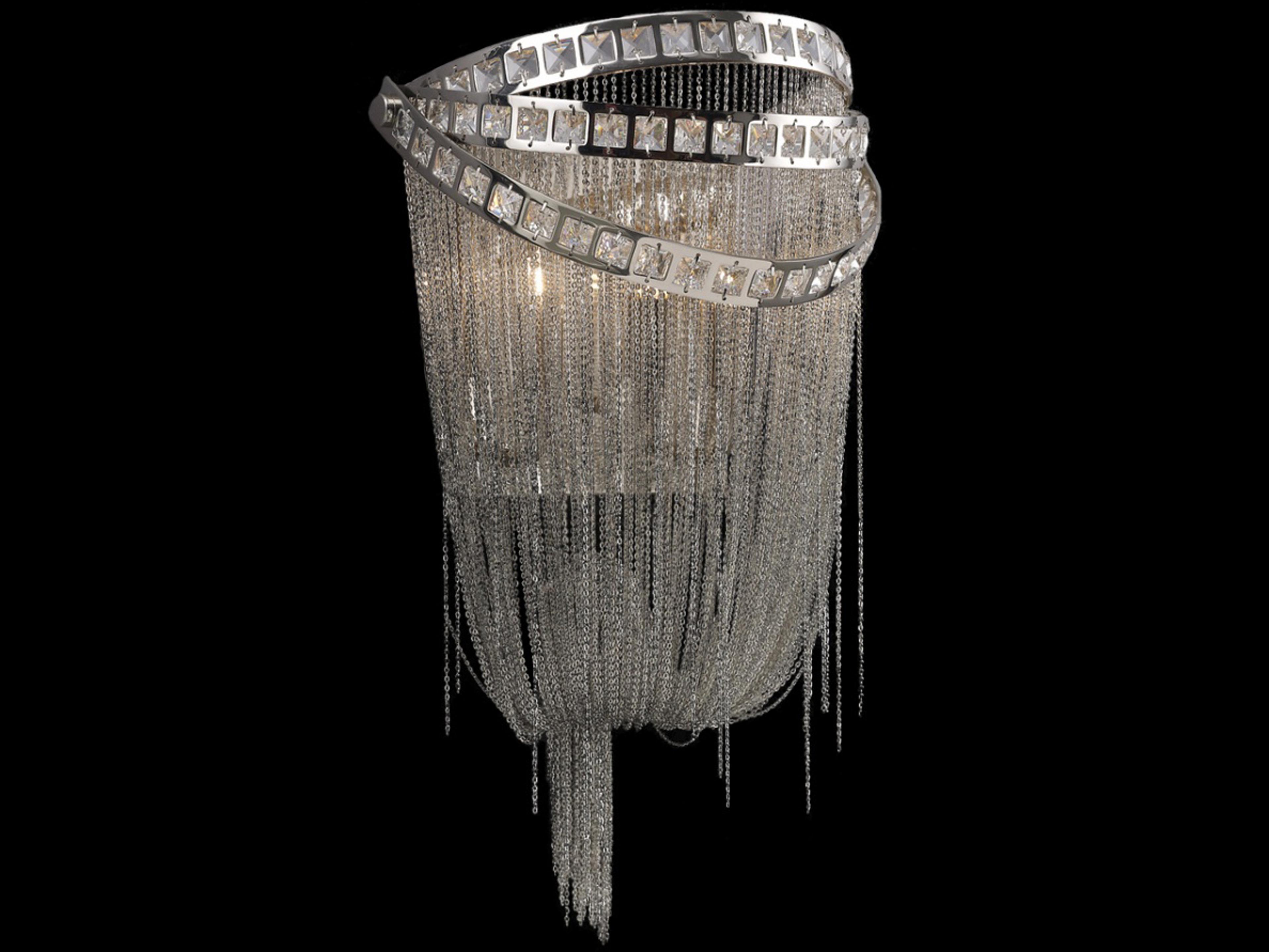 Avenue Lighting Wilshire Blvd 2-Light Polish Nickel Wall Sconce