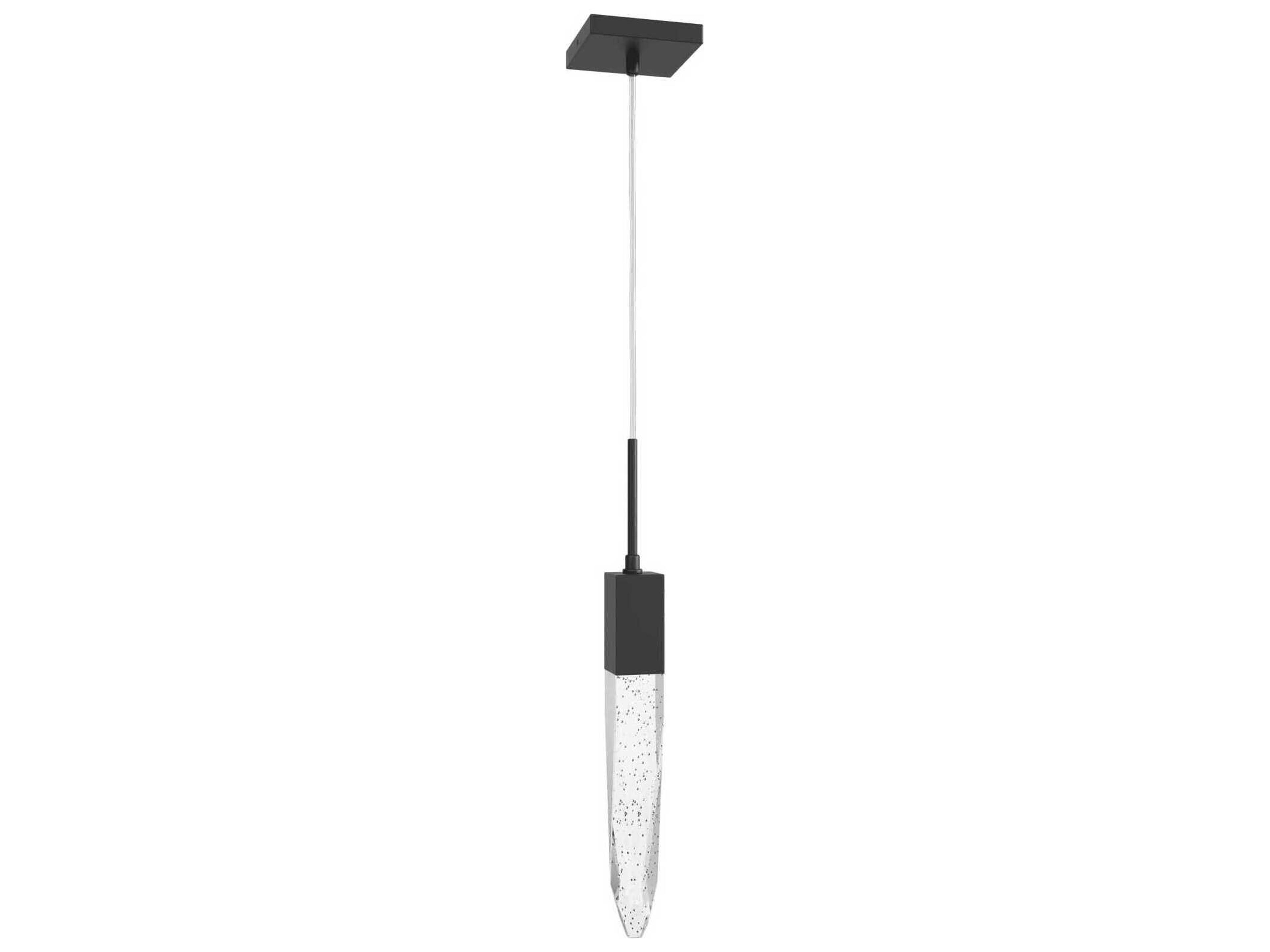 Avenue Lighting Aspen 1-Light Black Linear Pendant