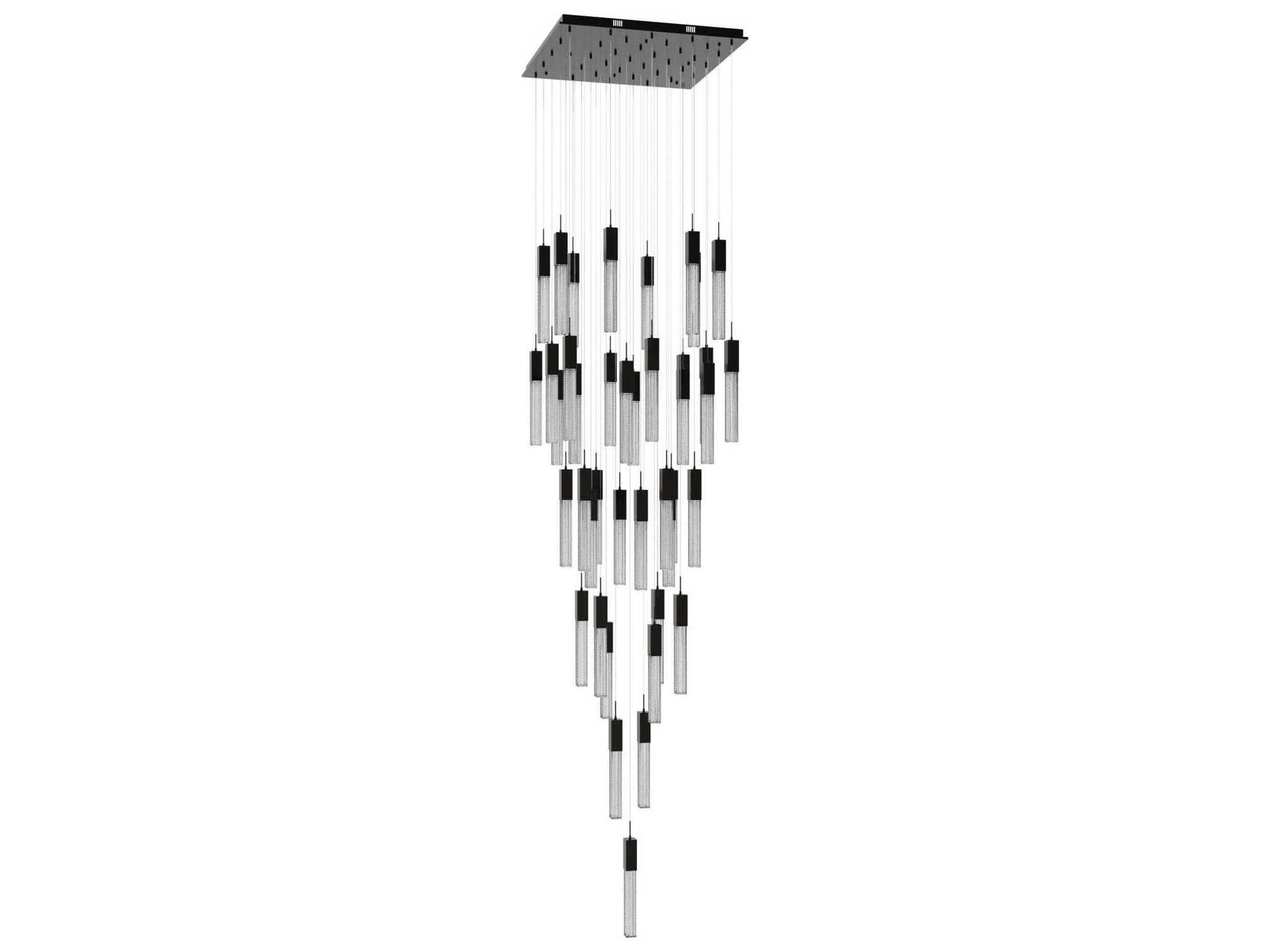 Avenue Lighting Boa 41-Light Dark Bronze Linear Pendant