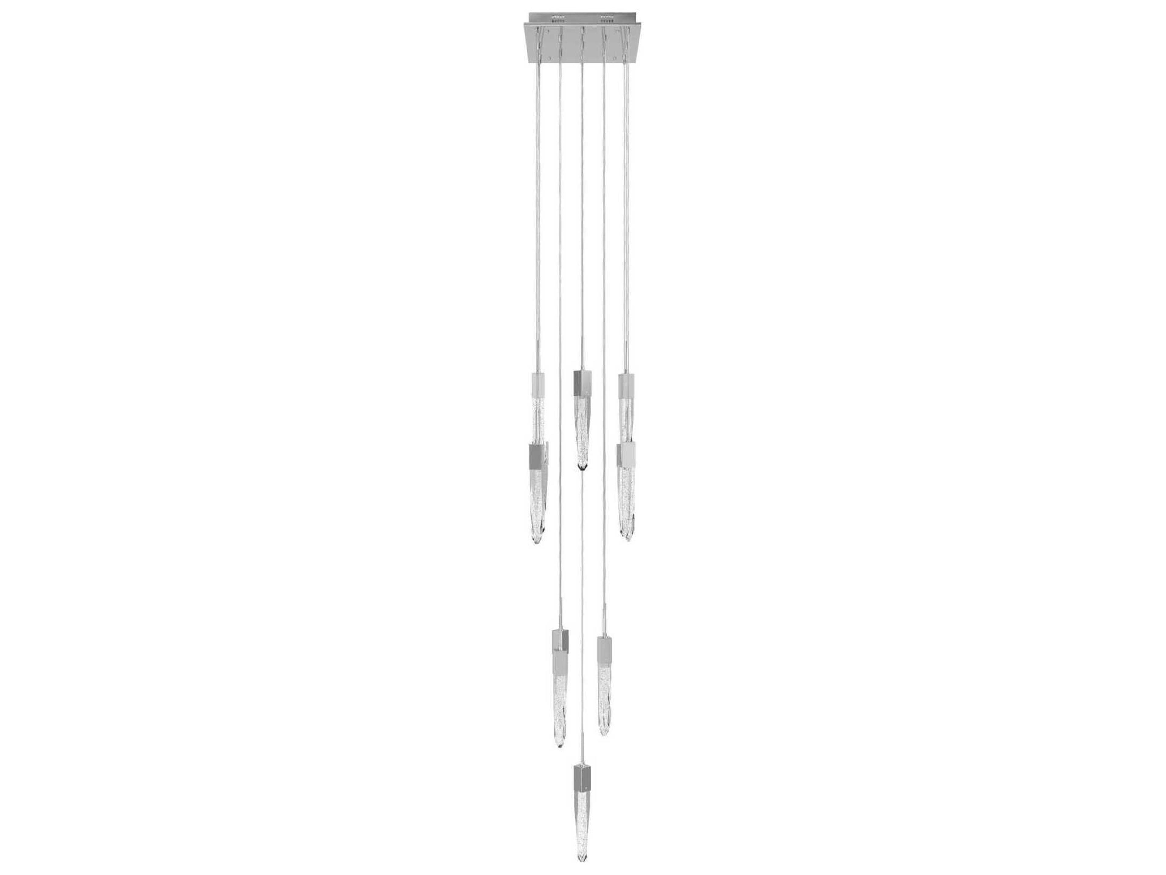 Avenue Lighting Aspen 13-Light Polished Chrome Linear Pendant