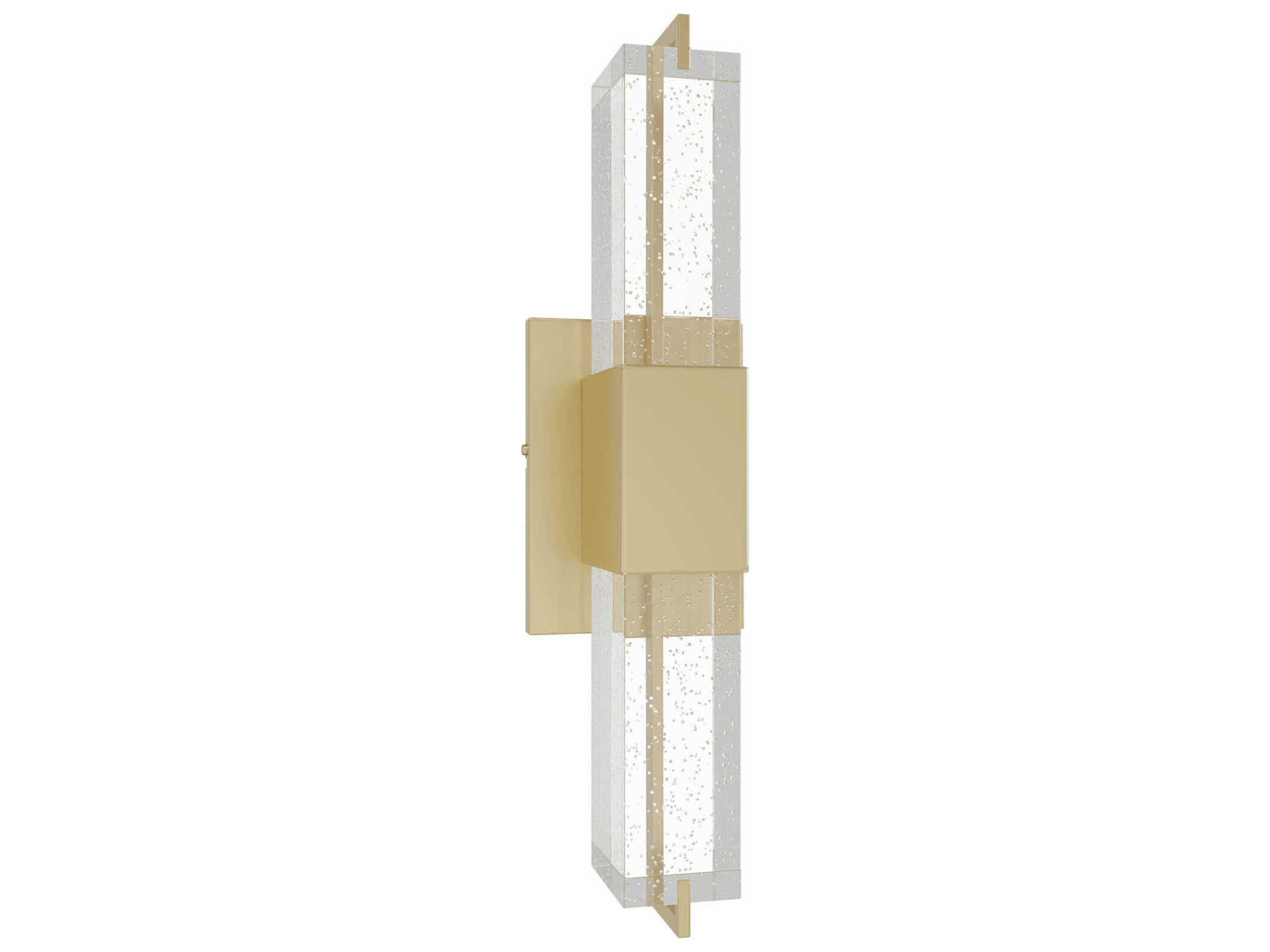 The Original Glacier Brushed Brass Wall Sconce
