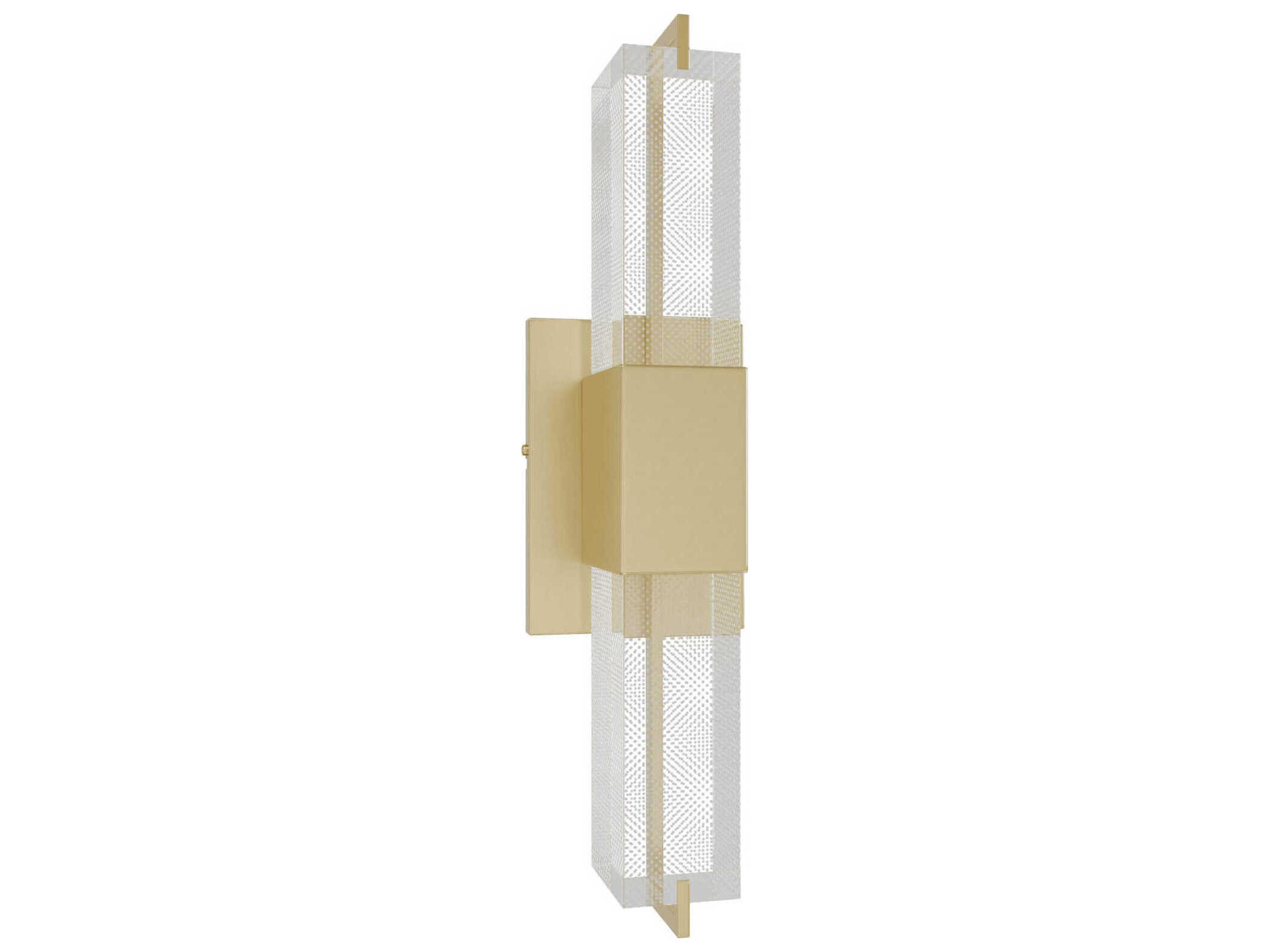 The Original Glacier Brushed Brass Wall Sconce