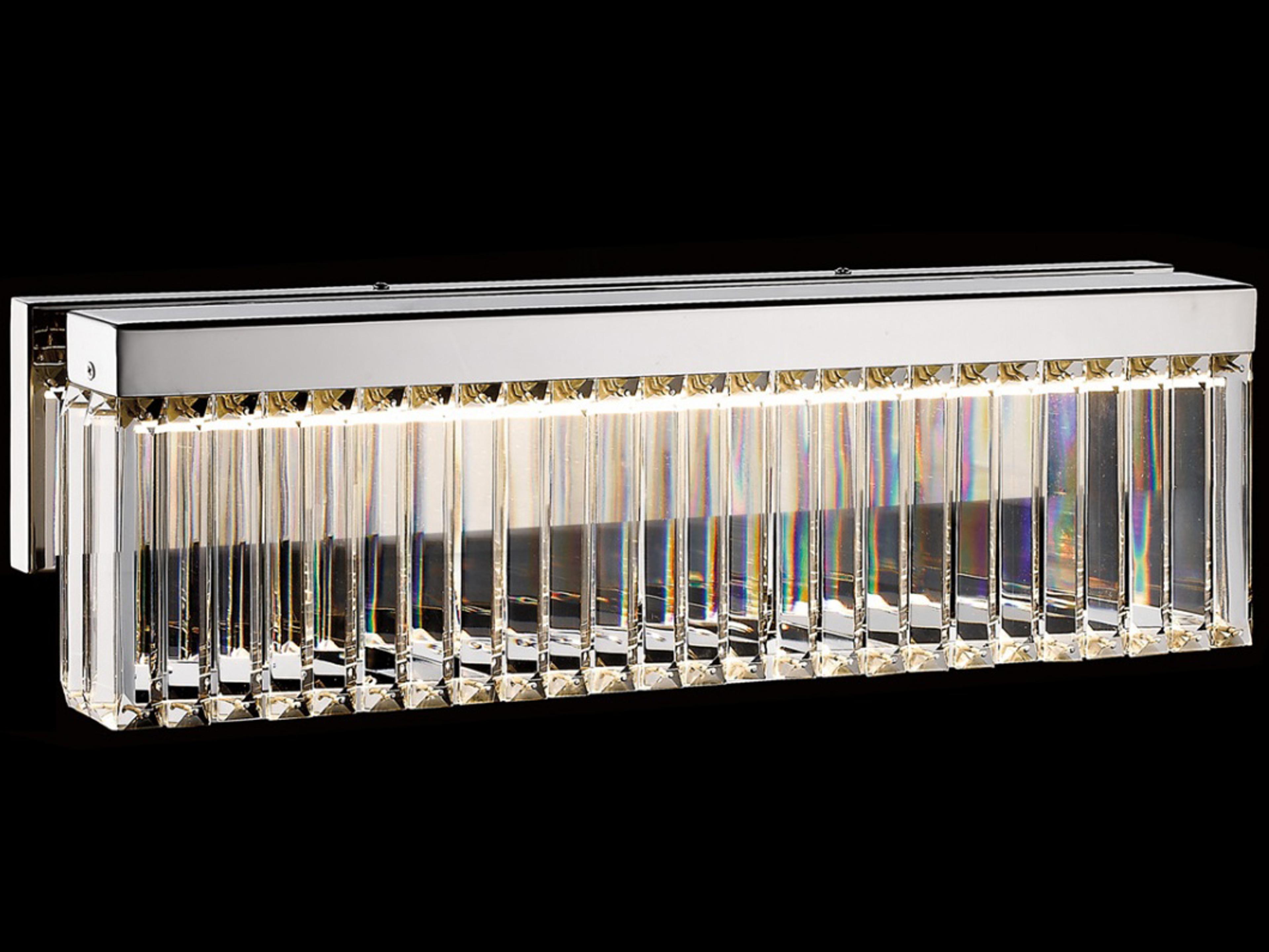 Avenue Lighting Broadway Polished Nickel Vanity Light