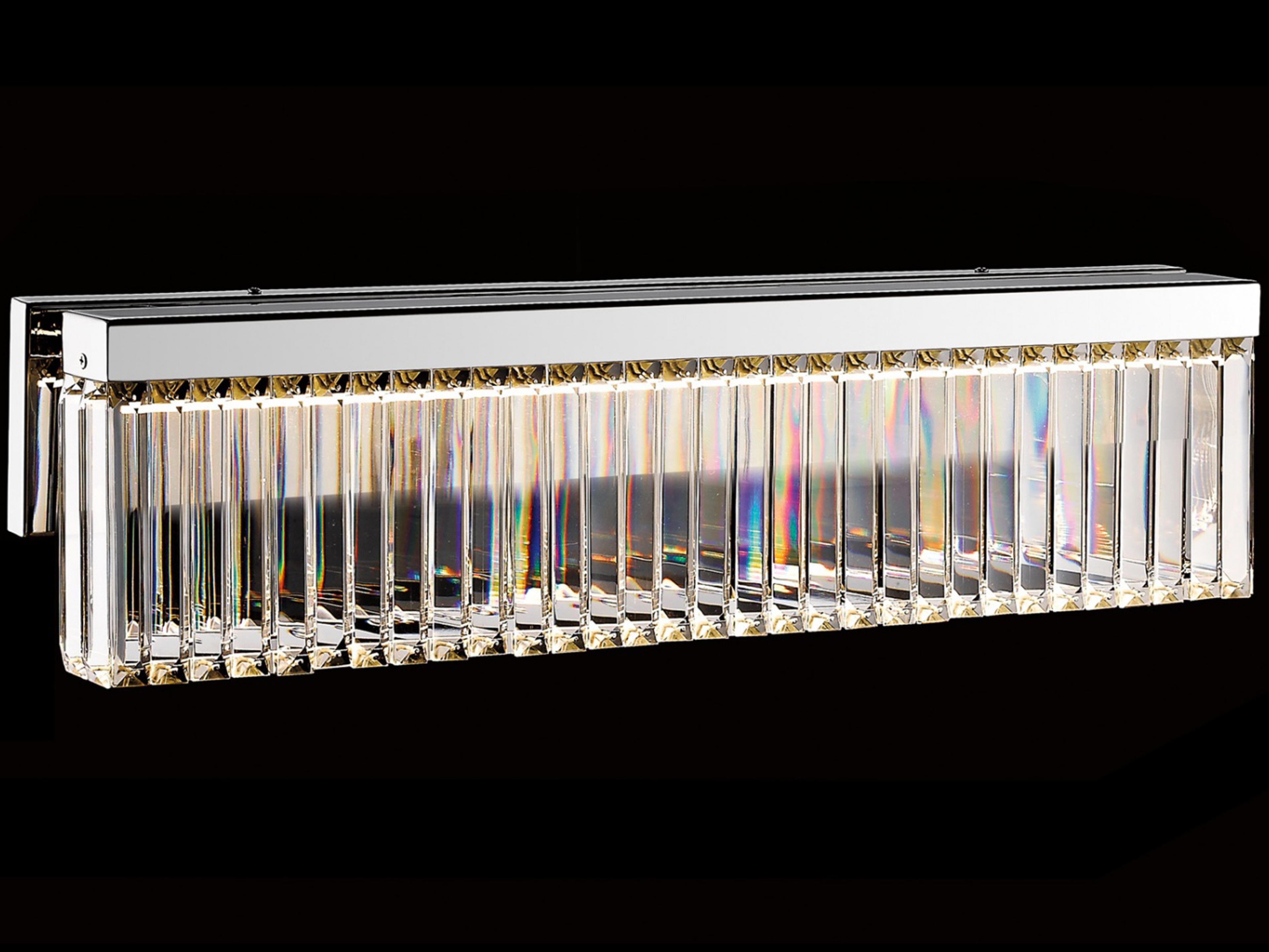 Avenue Lighting Broadway Polished Nickel Vanity Light