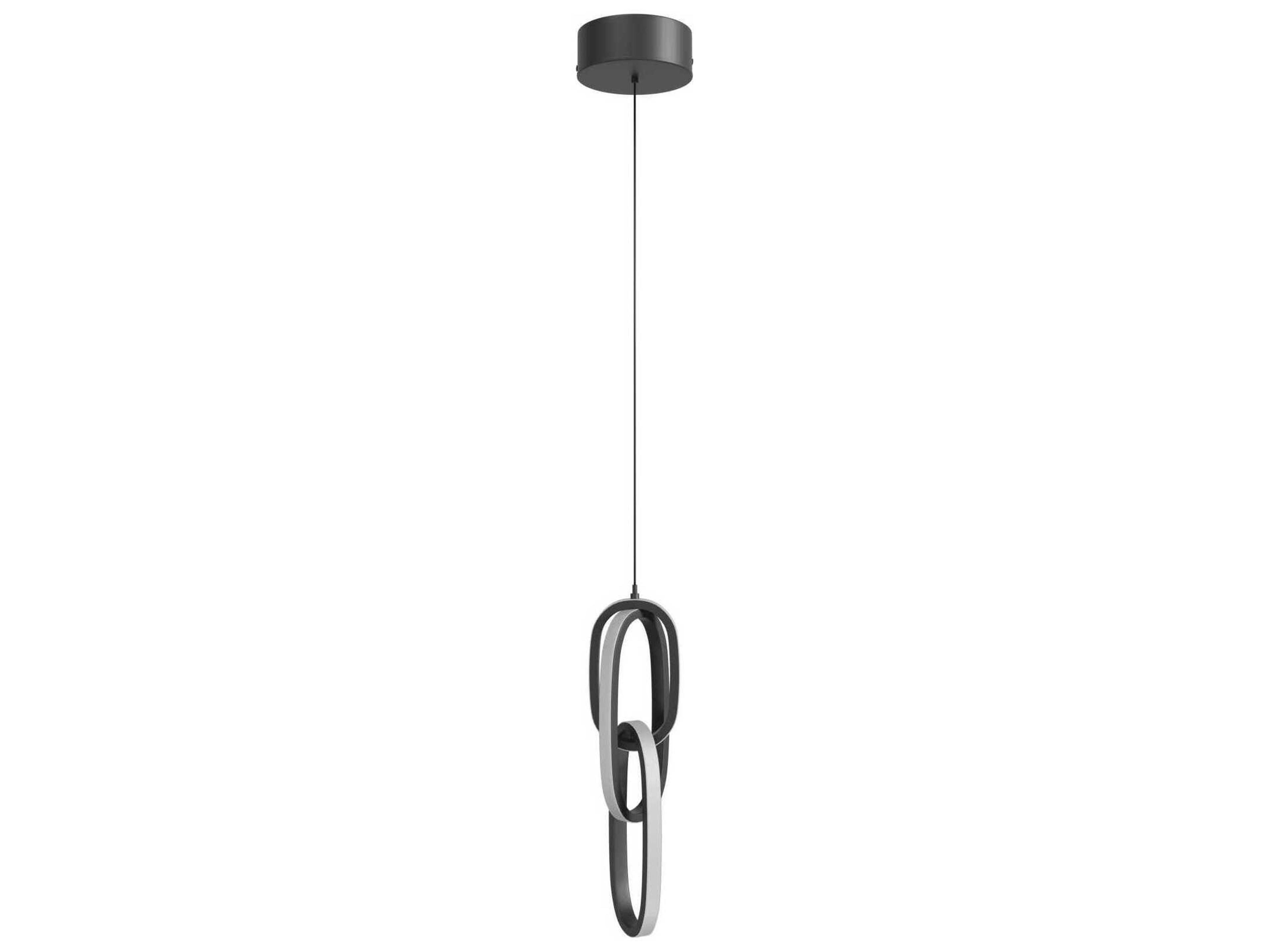 Avenue Lighting Circa Led Black Mini Pendant
