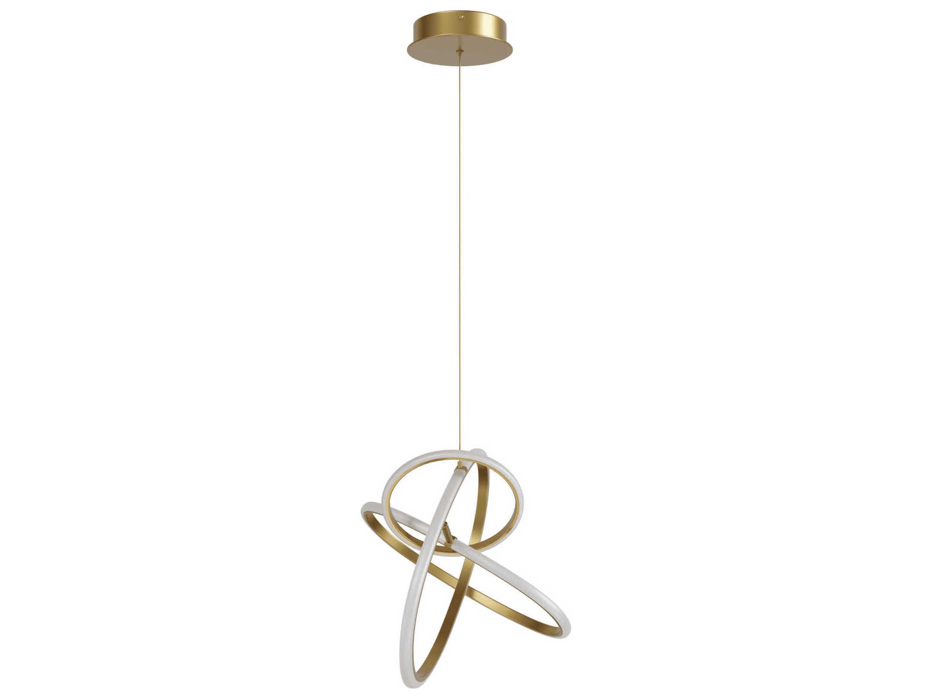Avenue Lighting Circa Led Gold Pendant