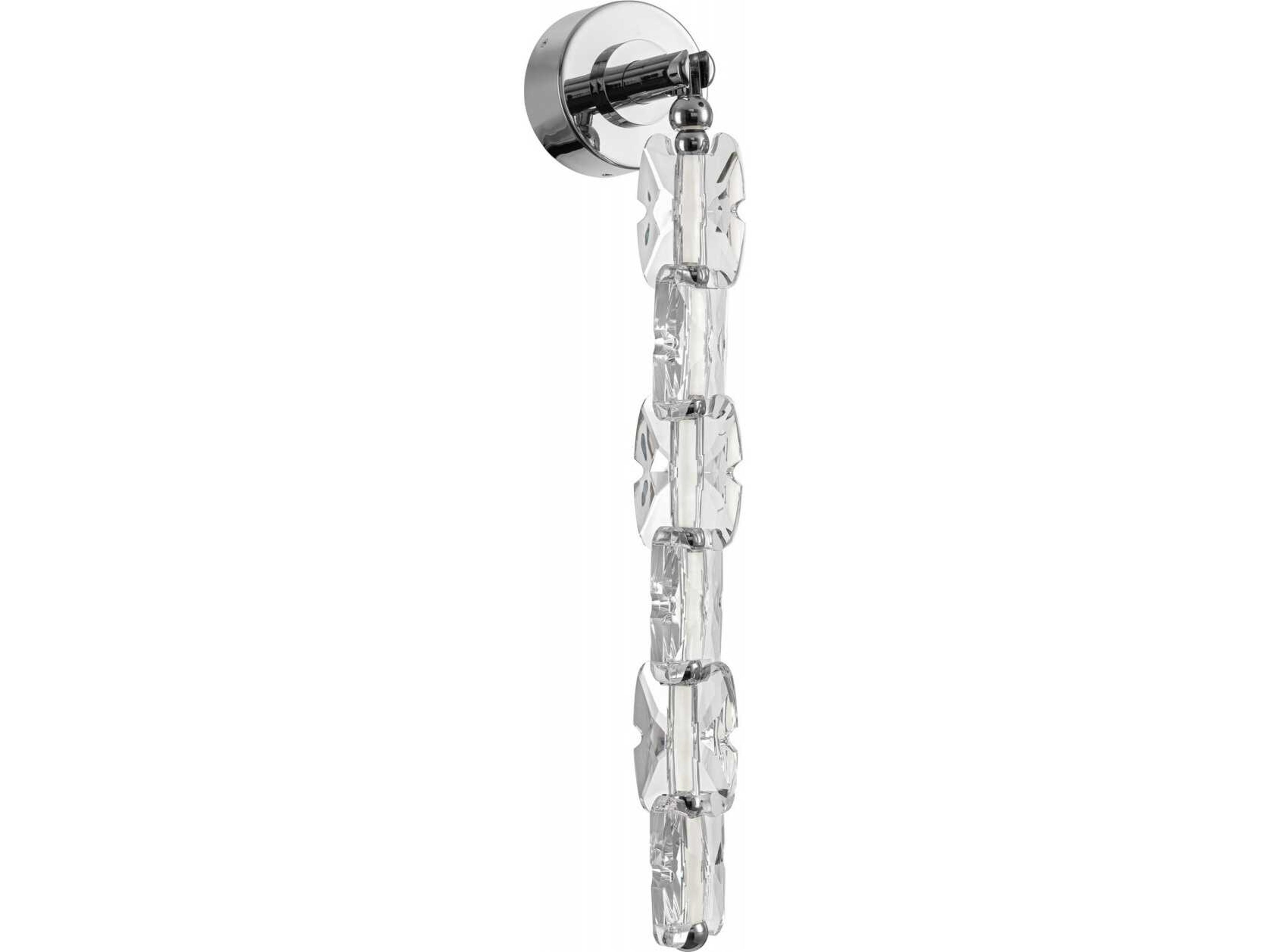 Avenue Lighting Monarch 1-Light Chrome Wall Sconce