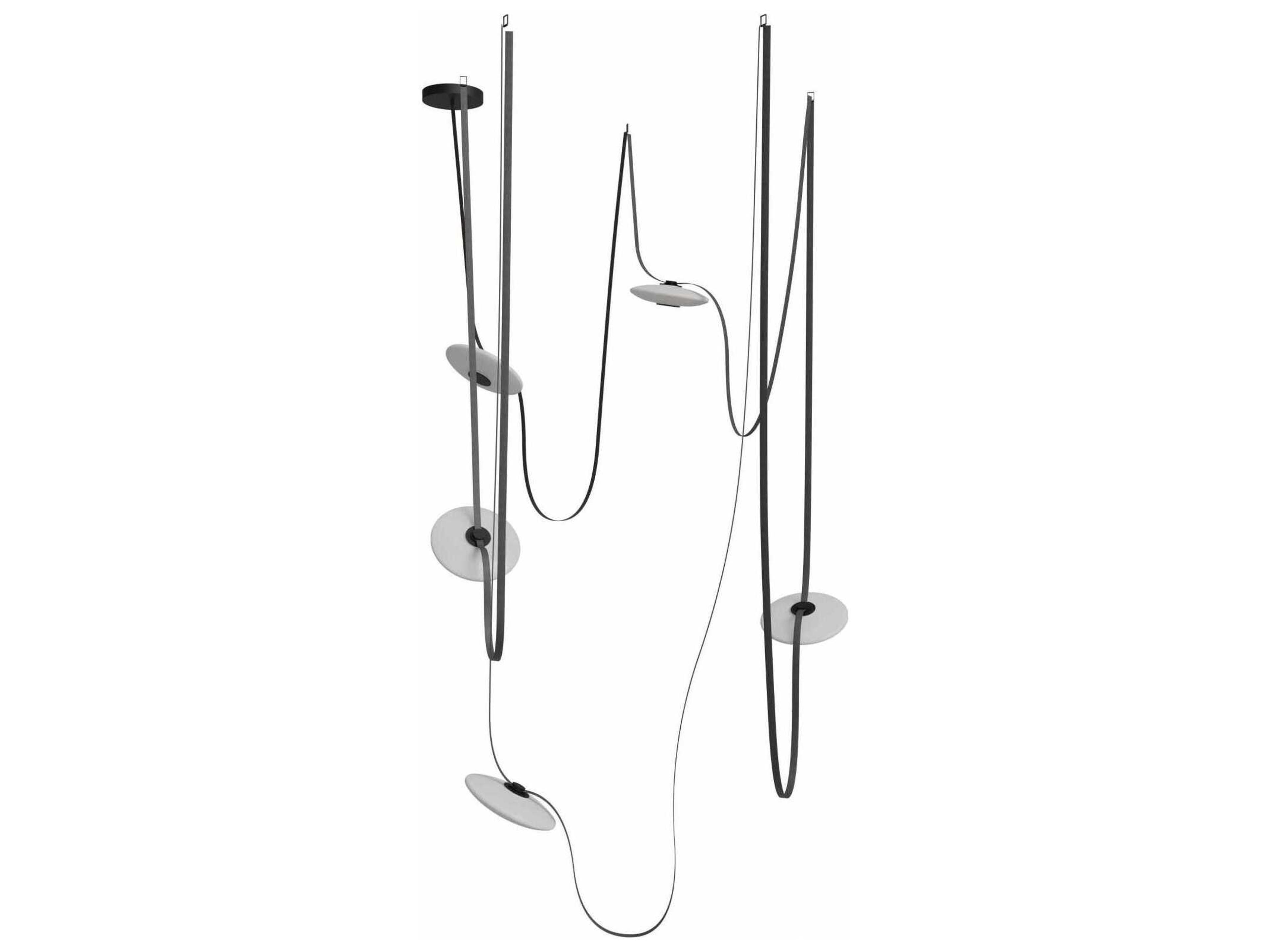 Avenue Lighting Fremont 5-Light Black Pendant