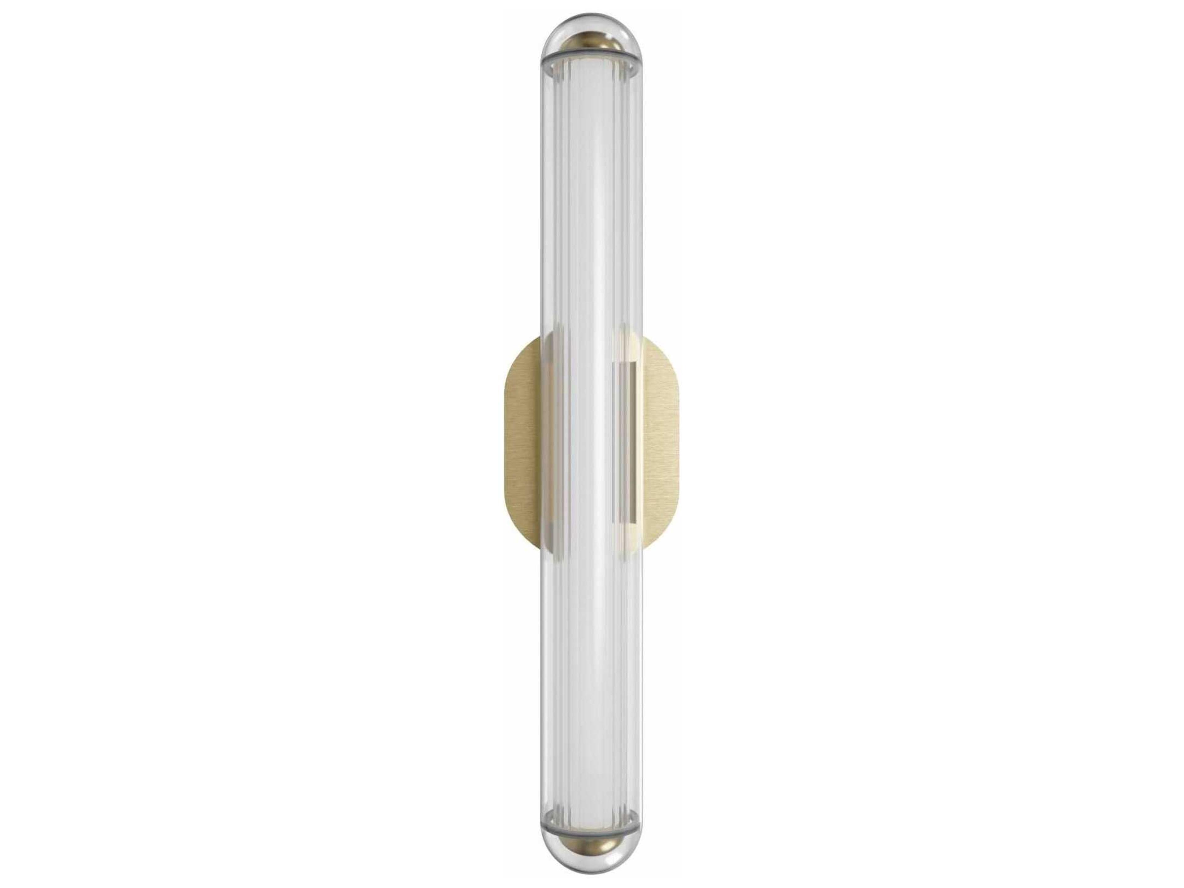 Avenue Lighting Nautilus 1-Light Aged Brass Wall Sconce