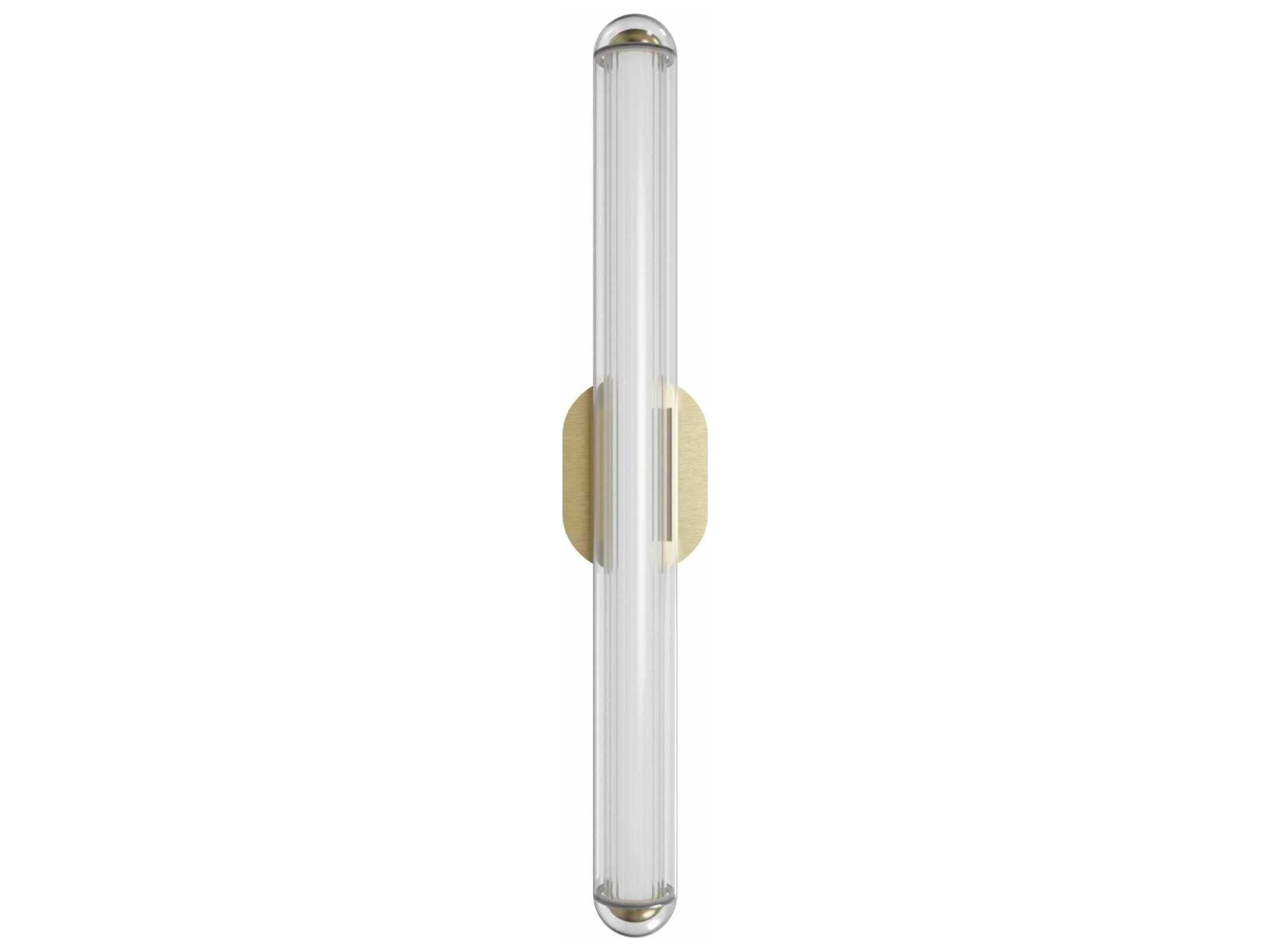 Avenue Lighting Nautilus 1-Light Aged Brass Wall Sconce