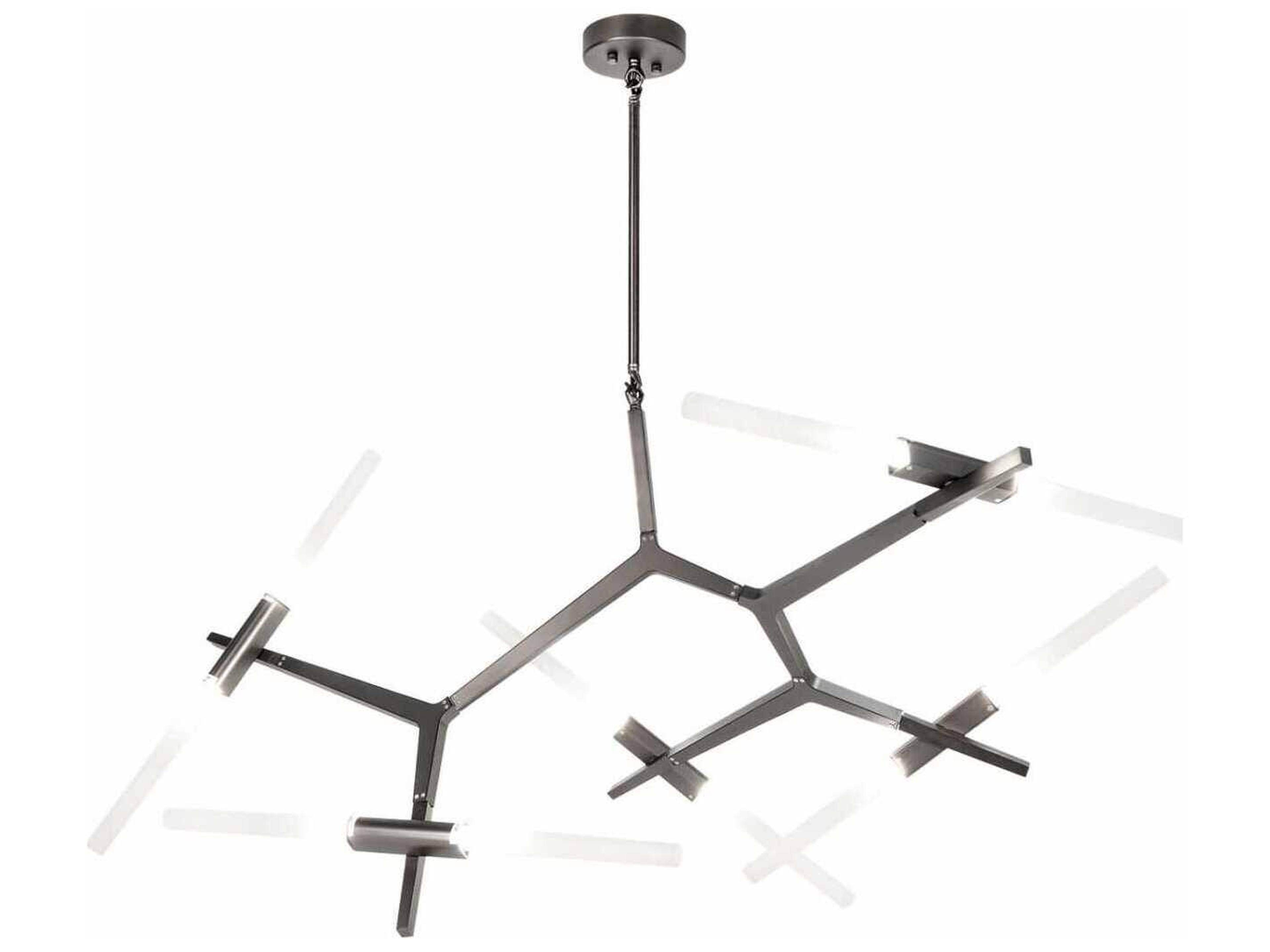 Avenue Lighting San Vicente Blvd 10-Light Dark Bronze Pendant