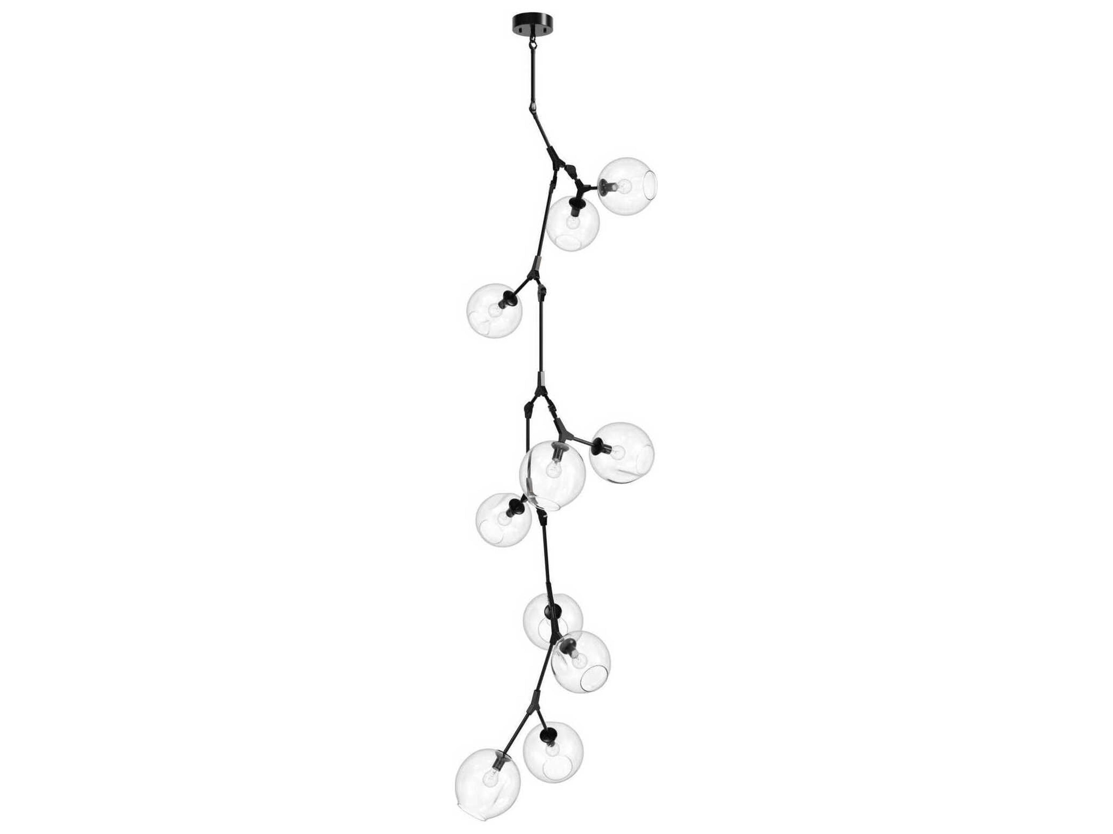 Avenue Lighting Fairfax Ave 10-Light Dark Bronze Chandelier