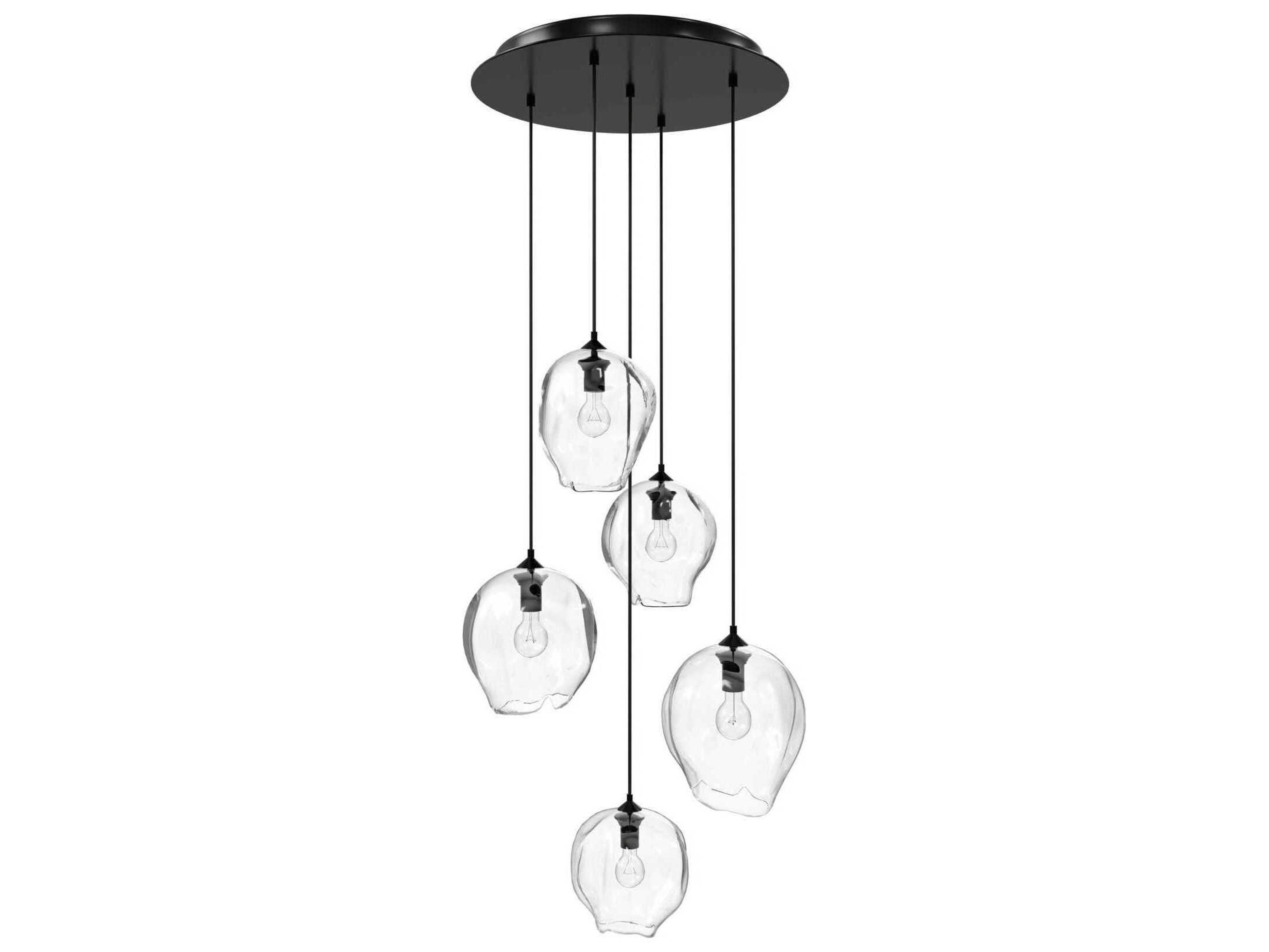 Avenue Lighting Sonoma Ave 5-Light Dark Bronze Pendant