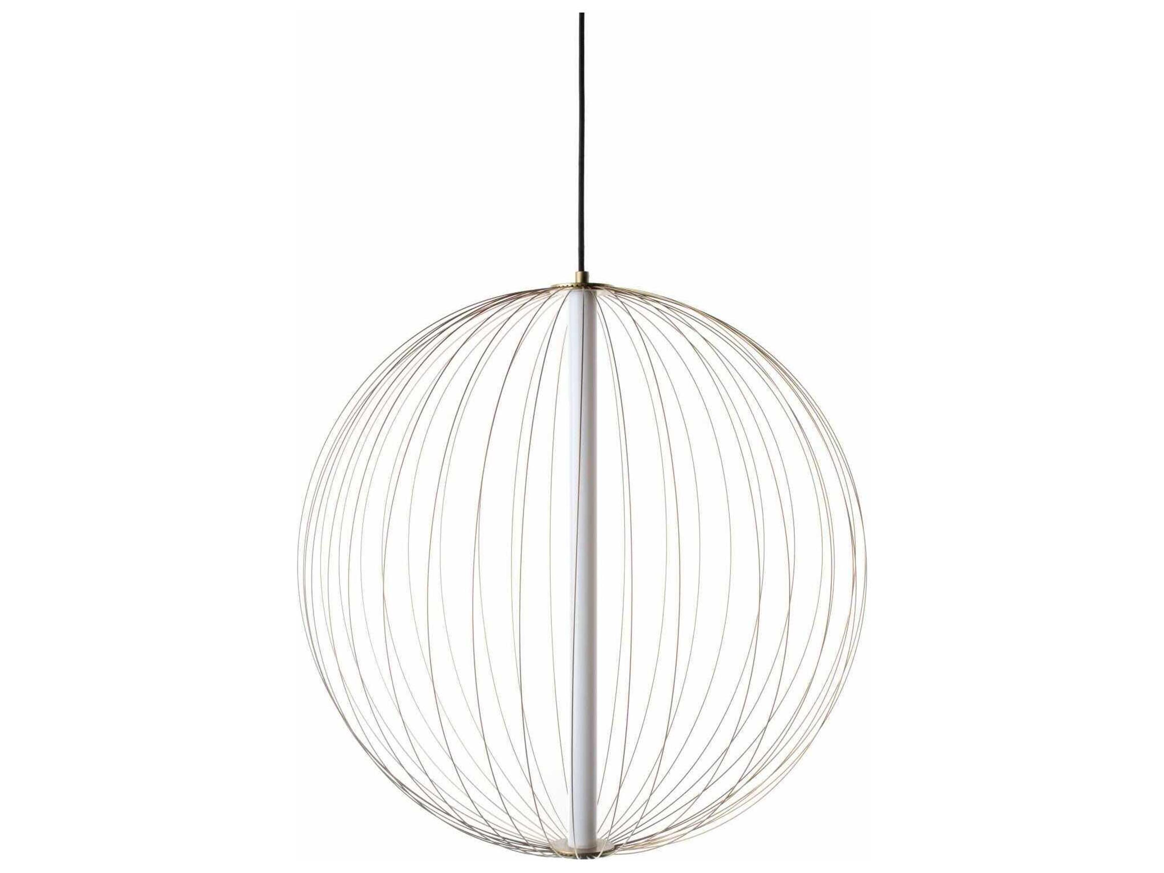 Avenue Lighting Delano Gold Globe Pendant