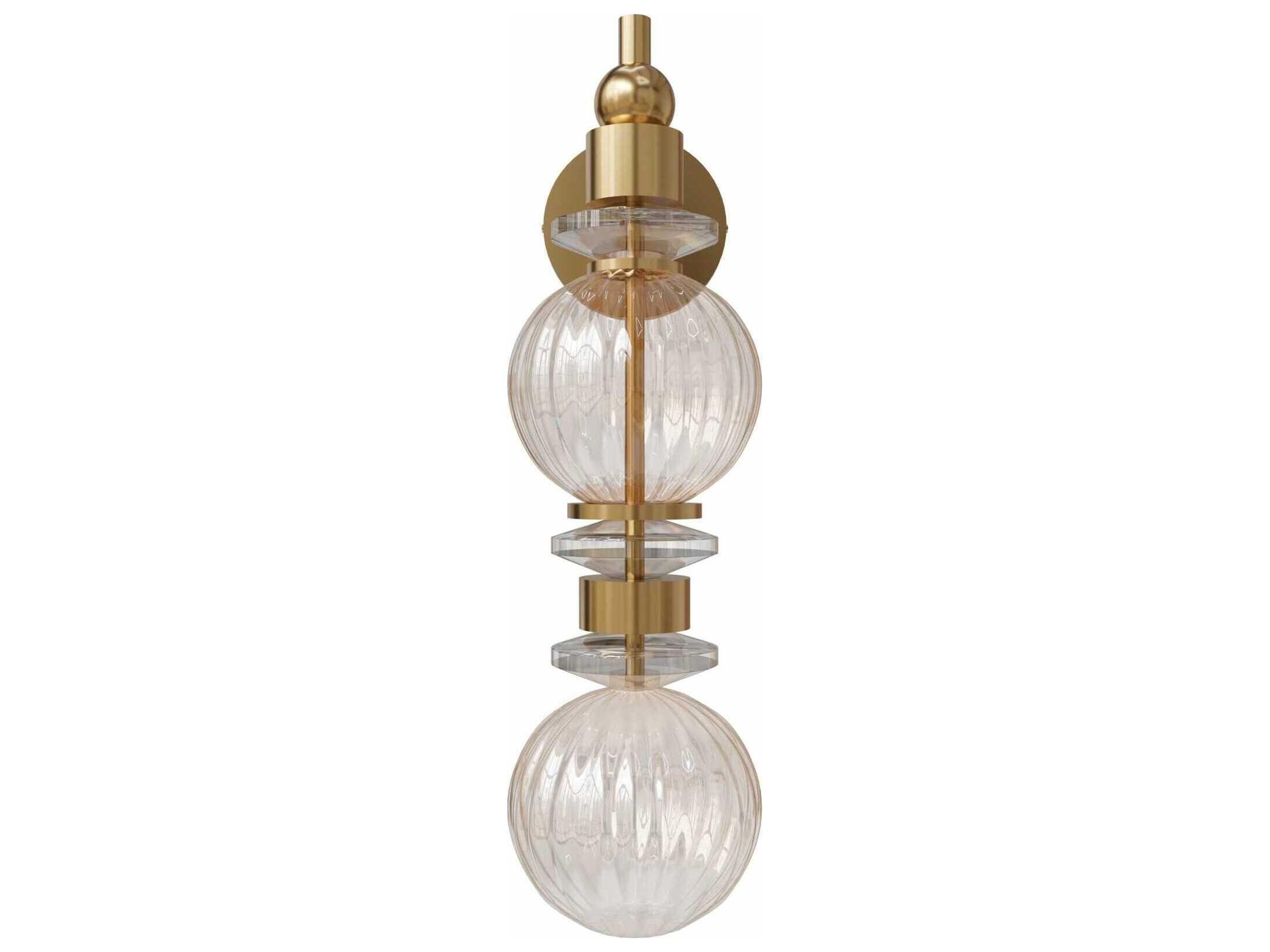 Avenue Lighting Avra Aged Brass Wall Sconce