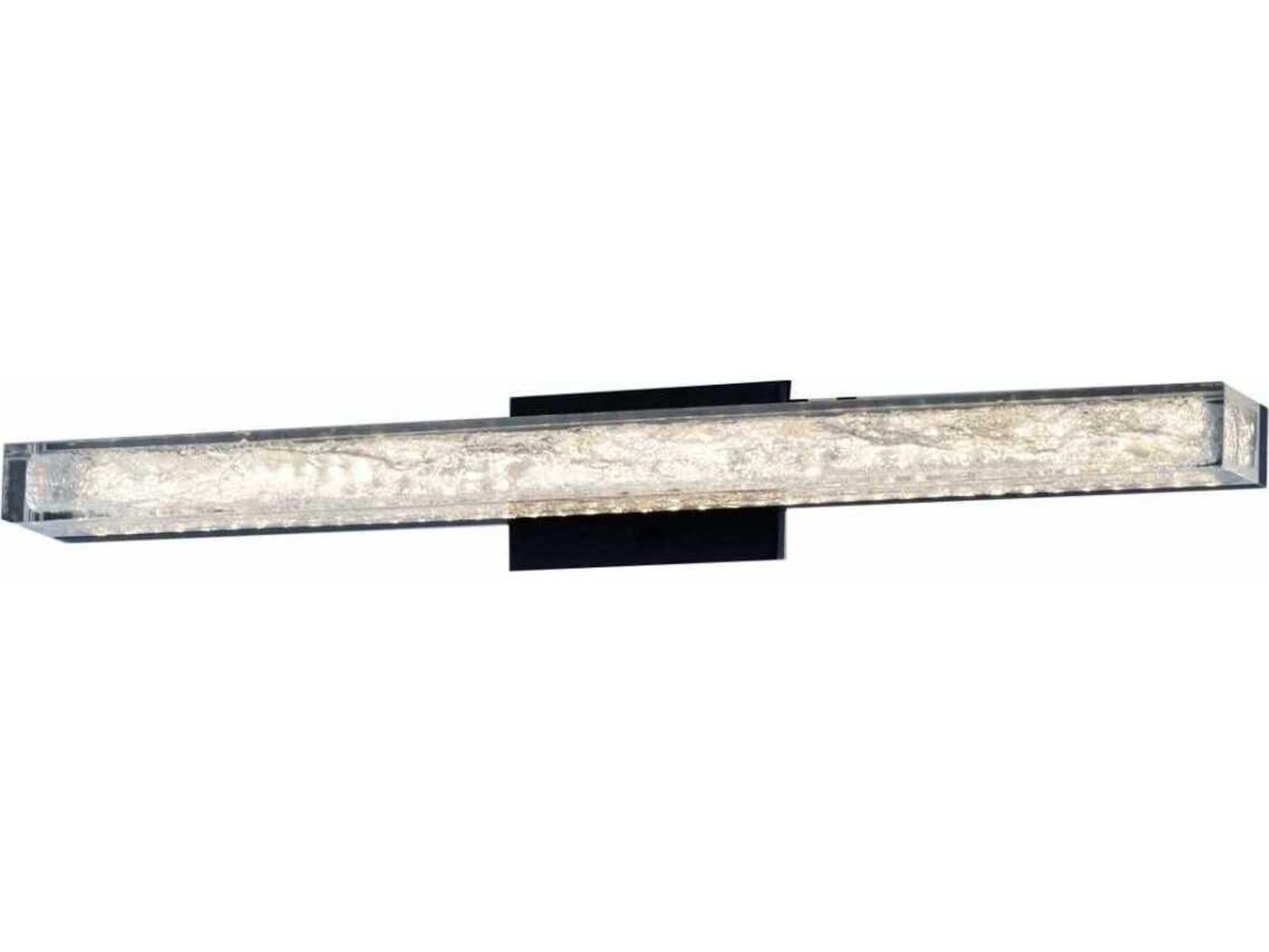 Avenue Lighting Cermack St Black Vanity Light