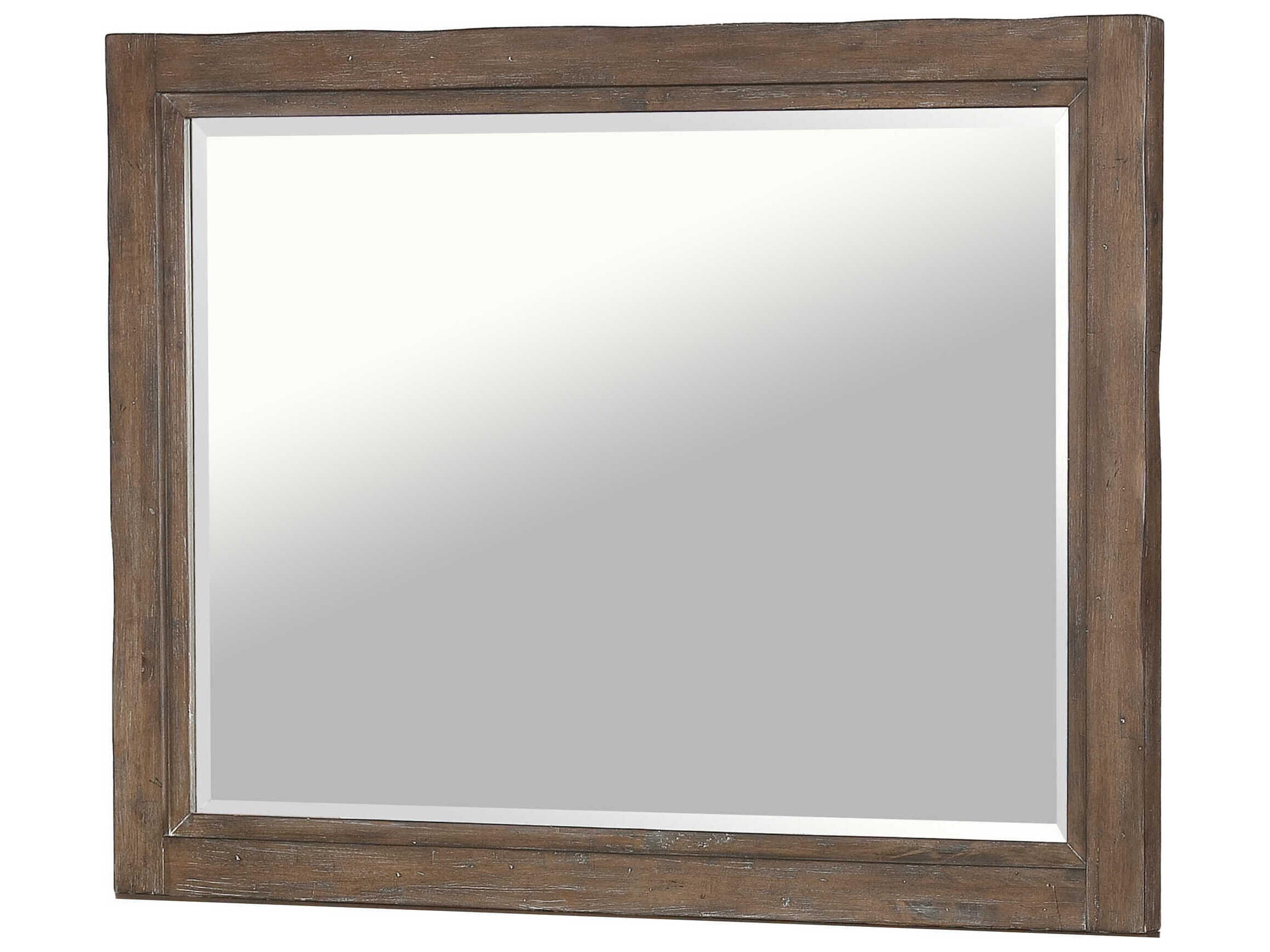 Avalon Furniture Brushed Acacia Rectangular Dresser Mirror