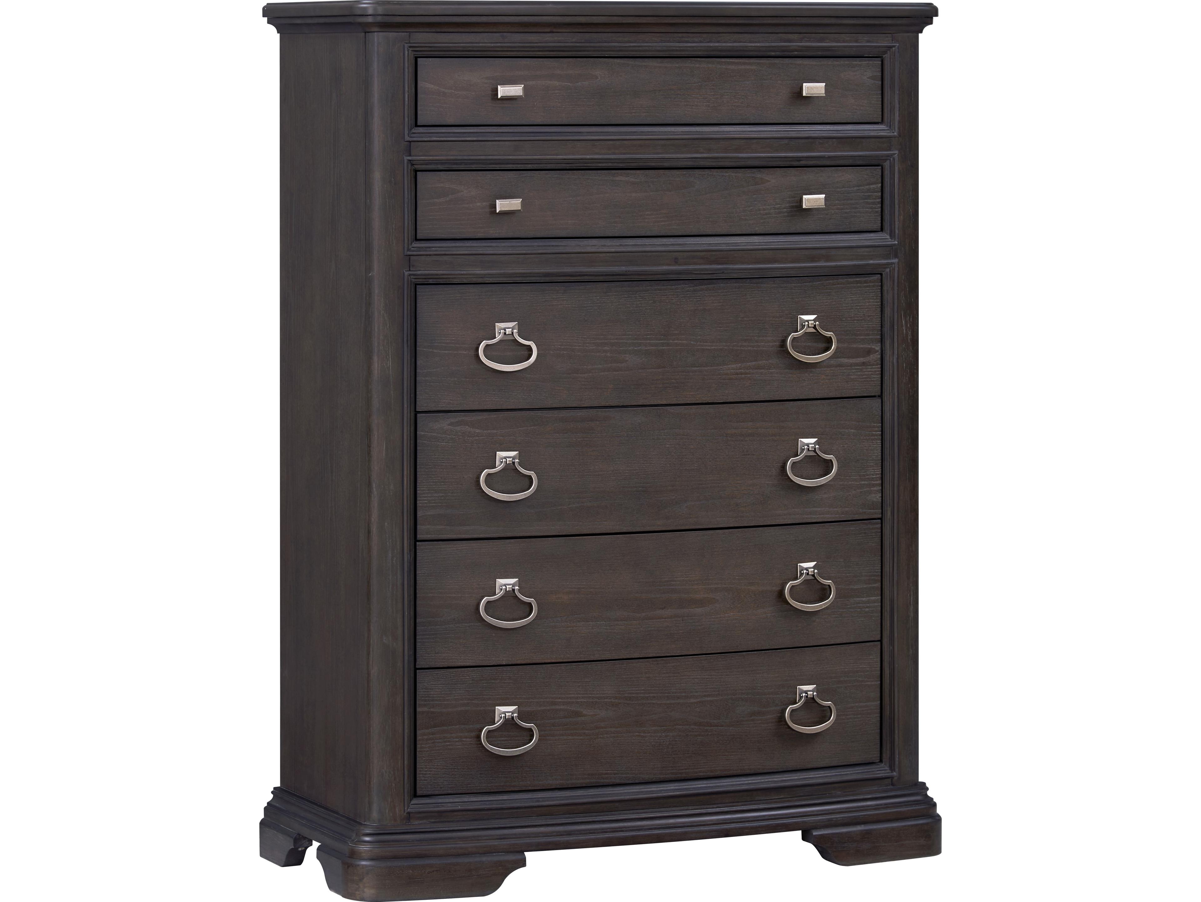 Avalon Furniture Dark Acacia Brown Wood Accent Chest