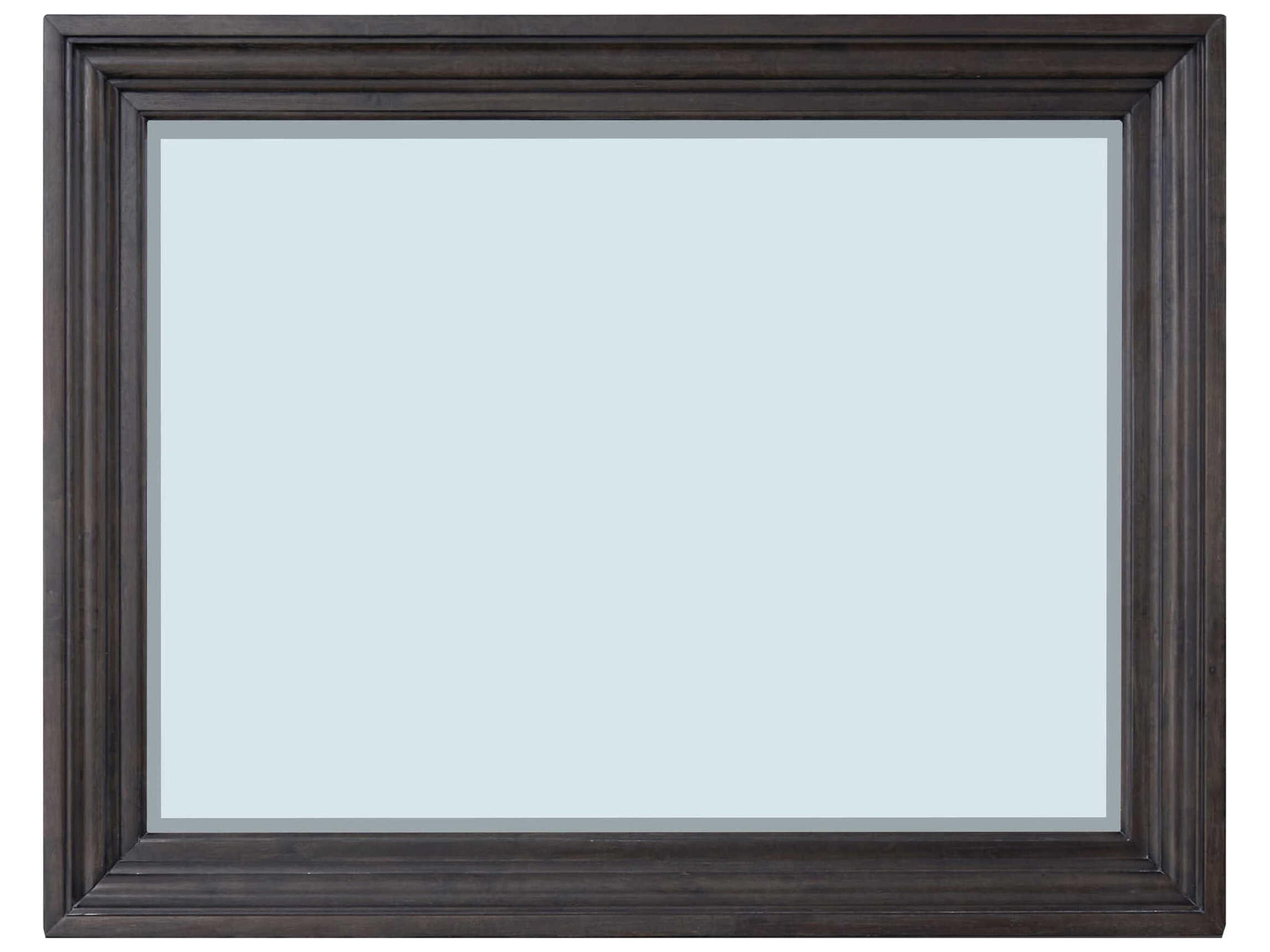 Avalon Furniture Dark Acacia Rectangular Dresser Mirror