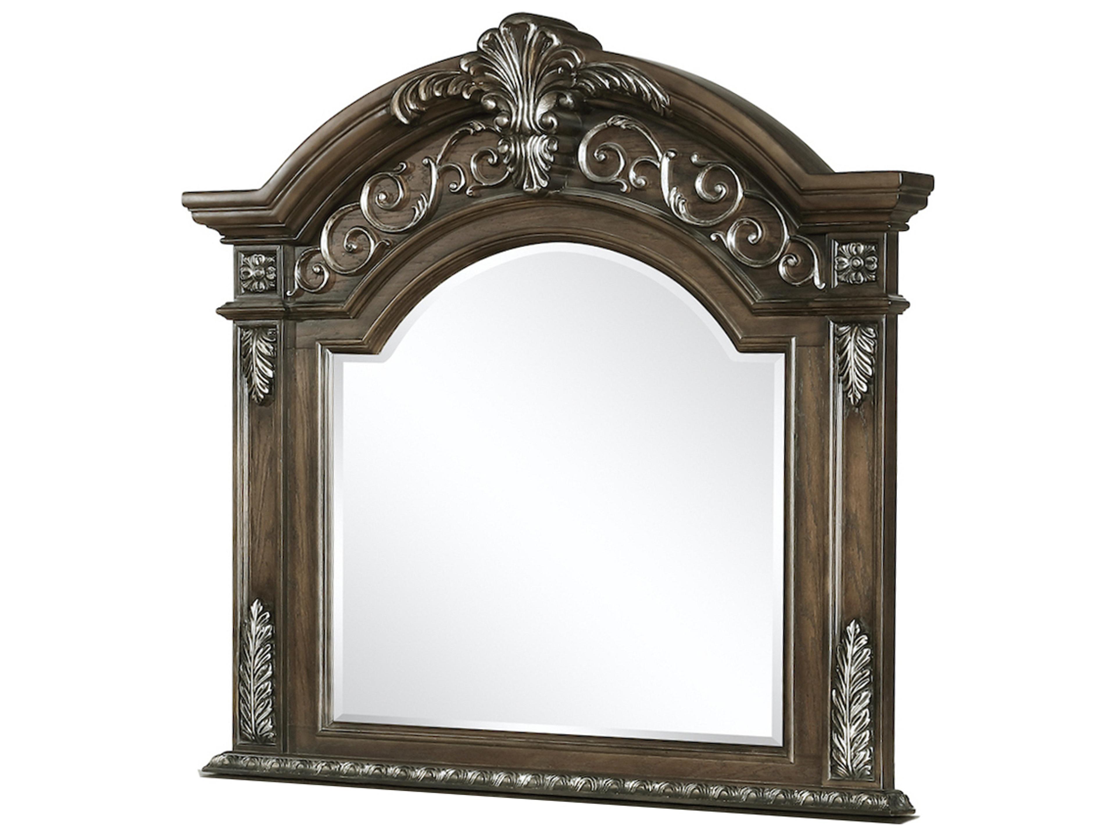 Avalon Furniture Oak Dresser Mirror