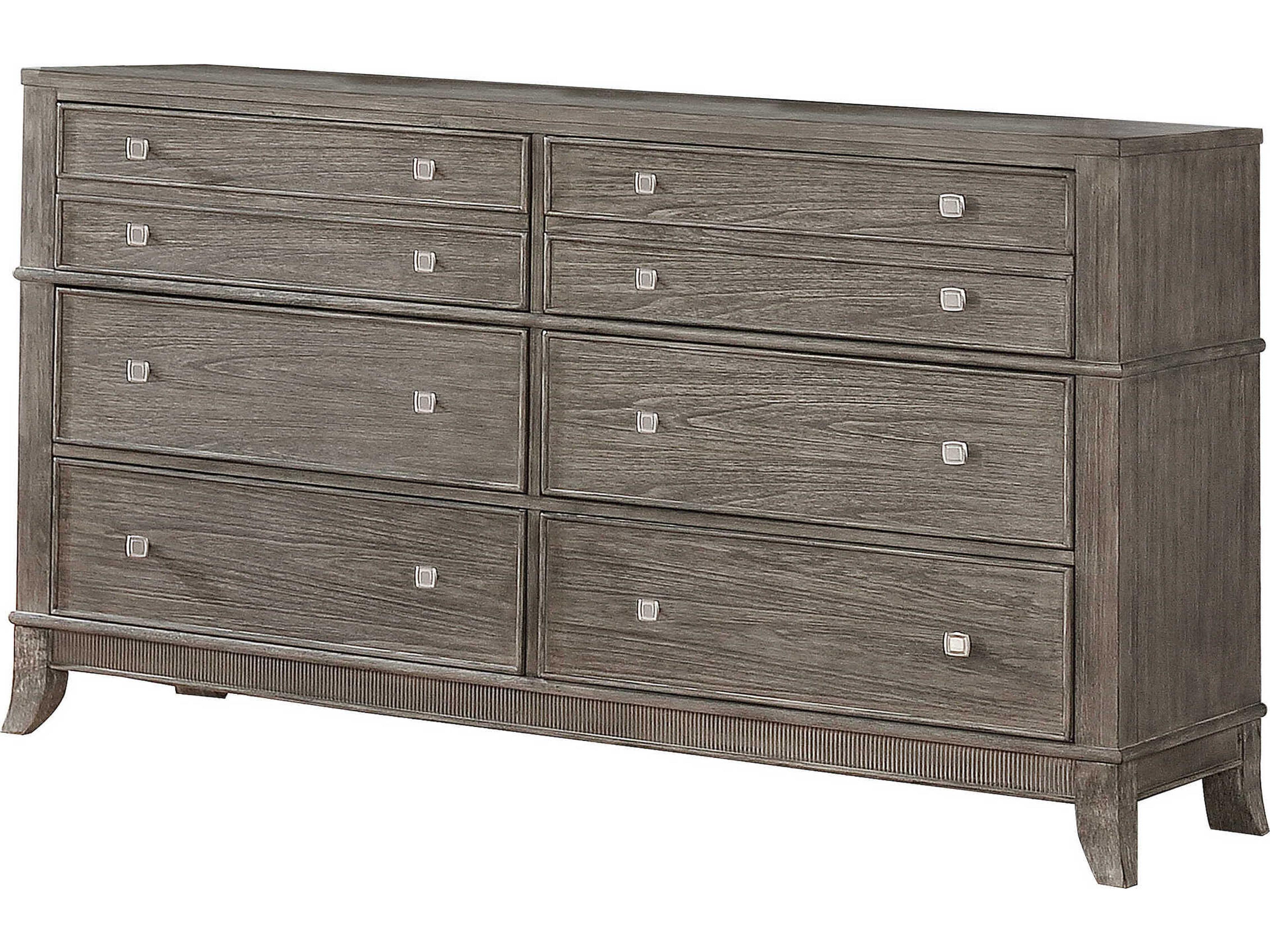 Avalon Furniture 6-Drawers Poplar Wood Double Dresser