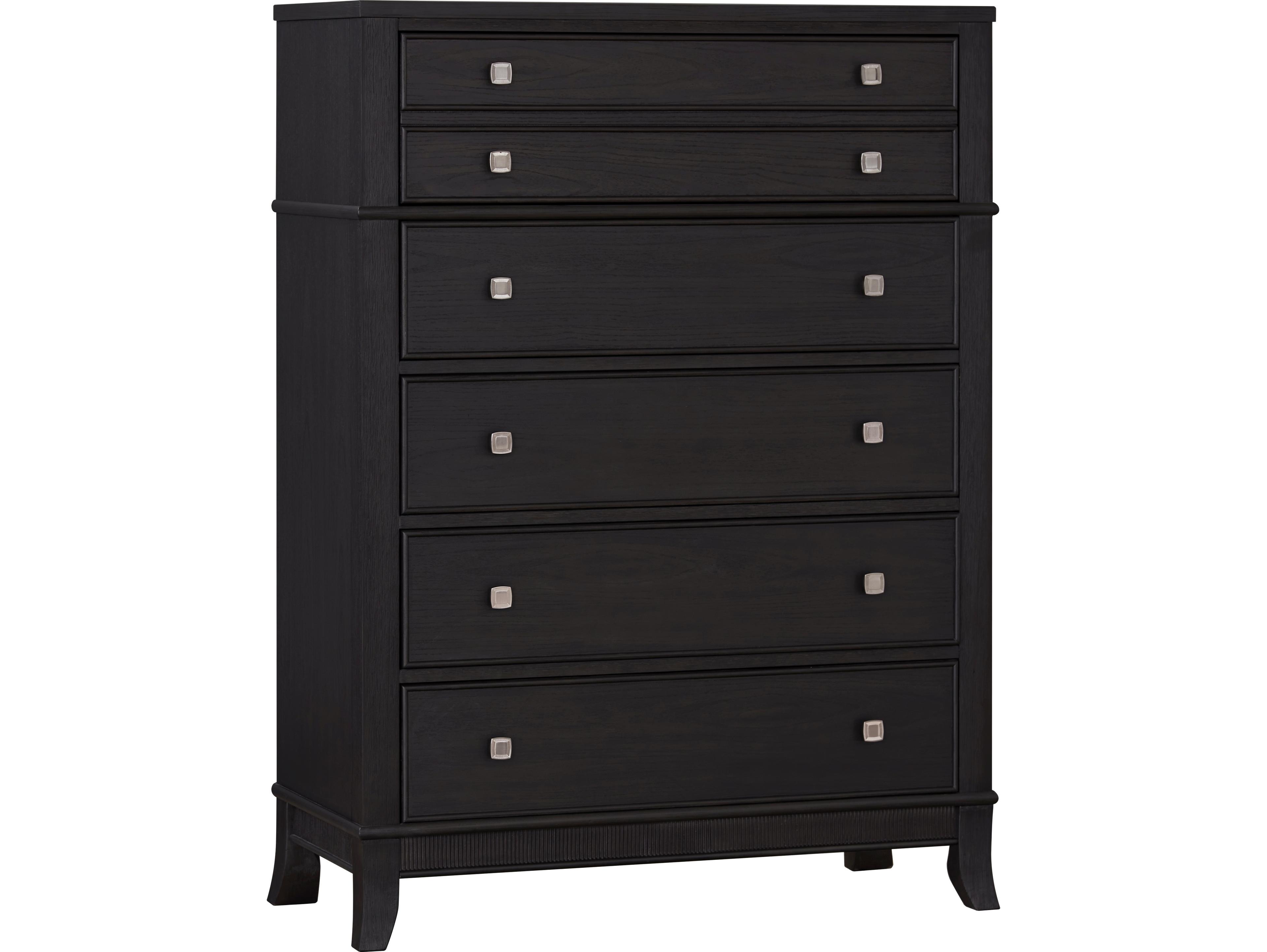 Avalon Furniture Black Mindi Wood Accent Chest
