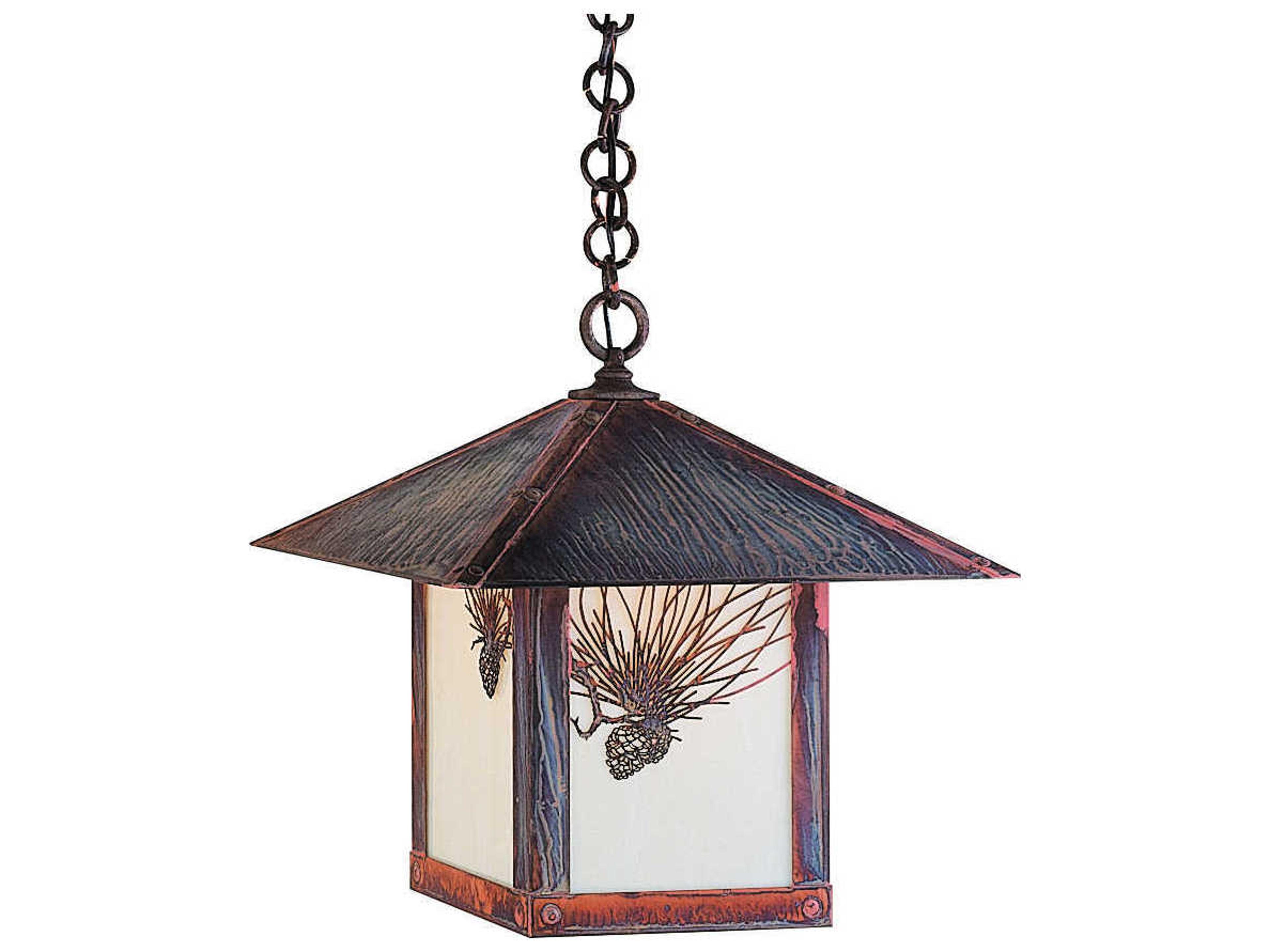 Arroyo Craftsman Evergreen 1 - Light Outdoor Hanging Light