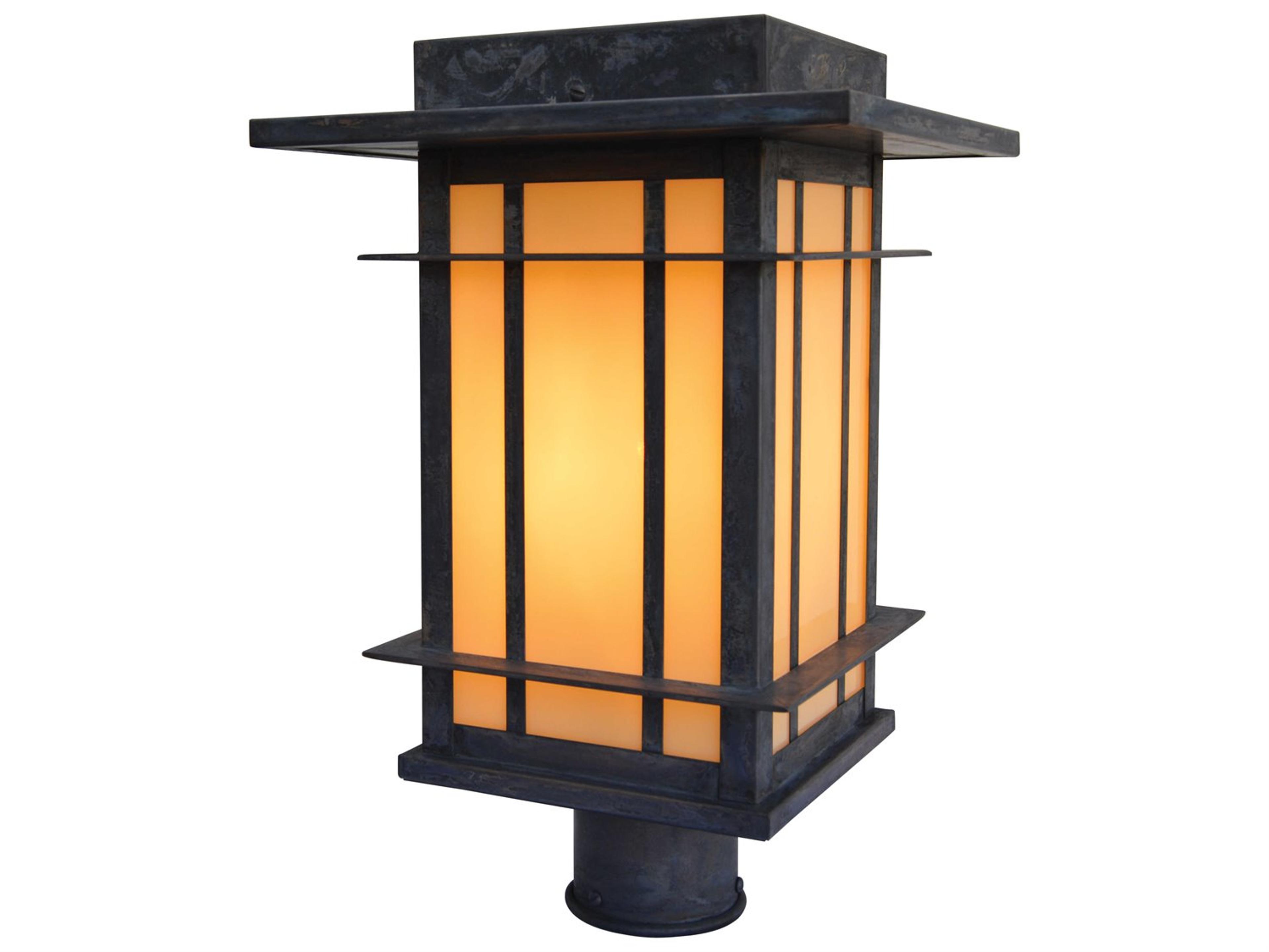Arroyo Craftsman Oak Park 1 - Light Outdoor Post Light