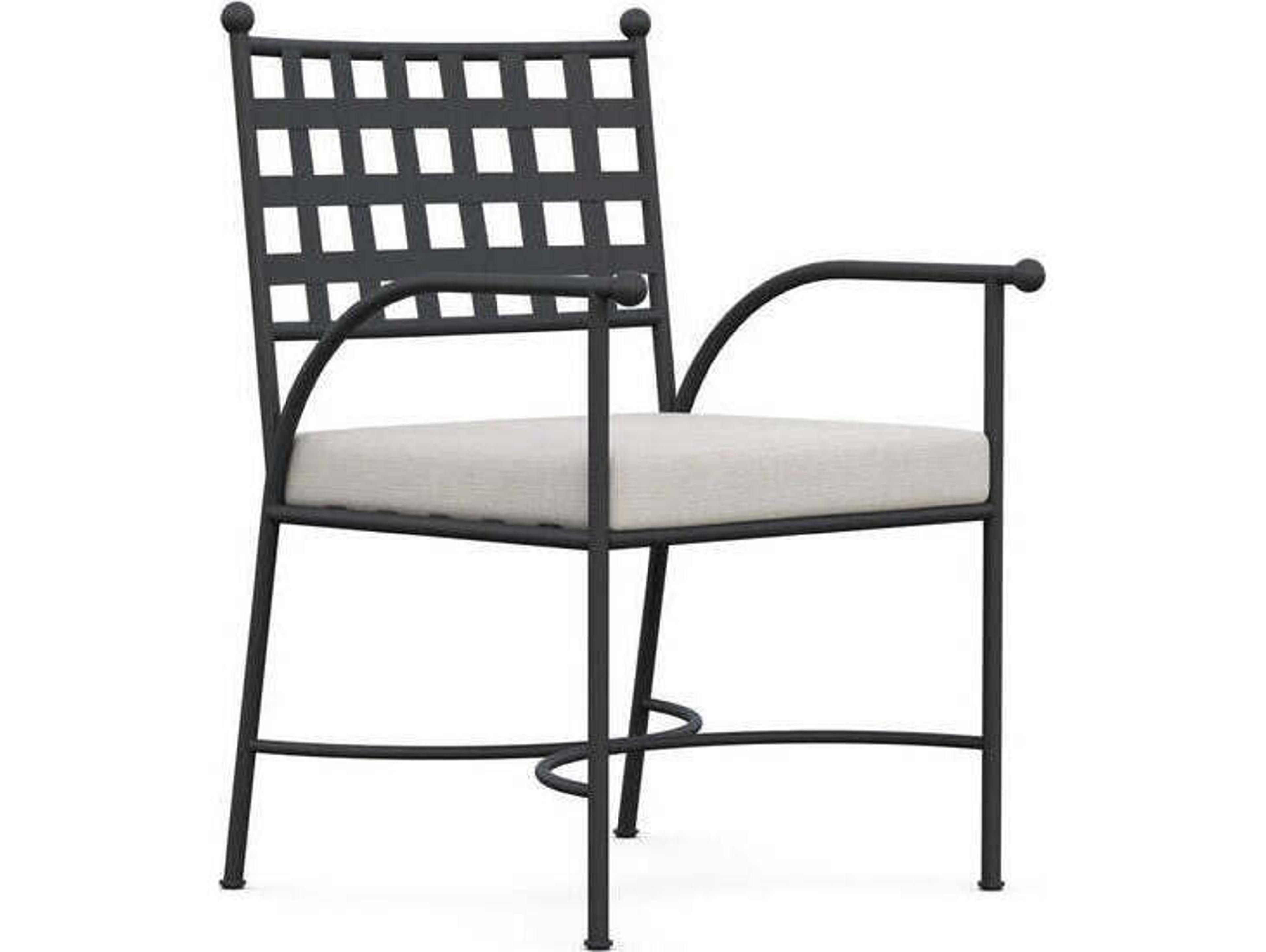 Azzurro Living Athens Wrought Iron Metal Dining Chair
