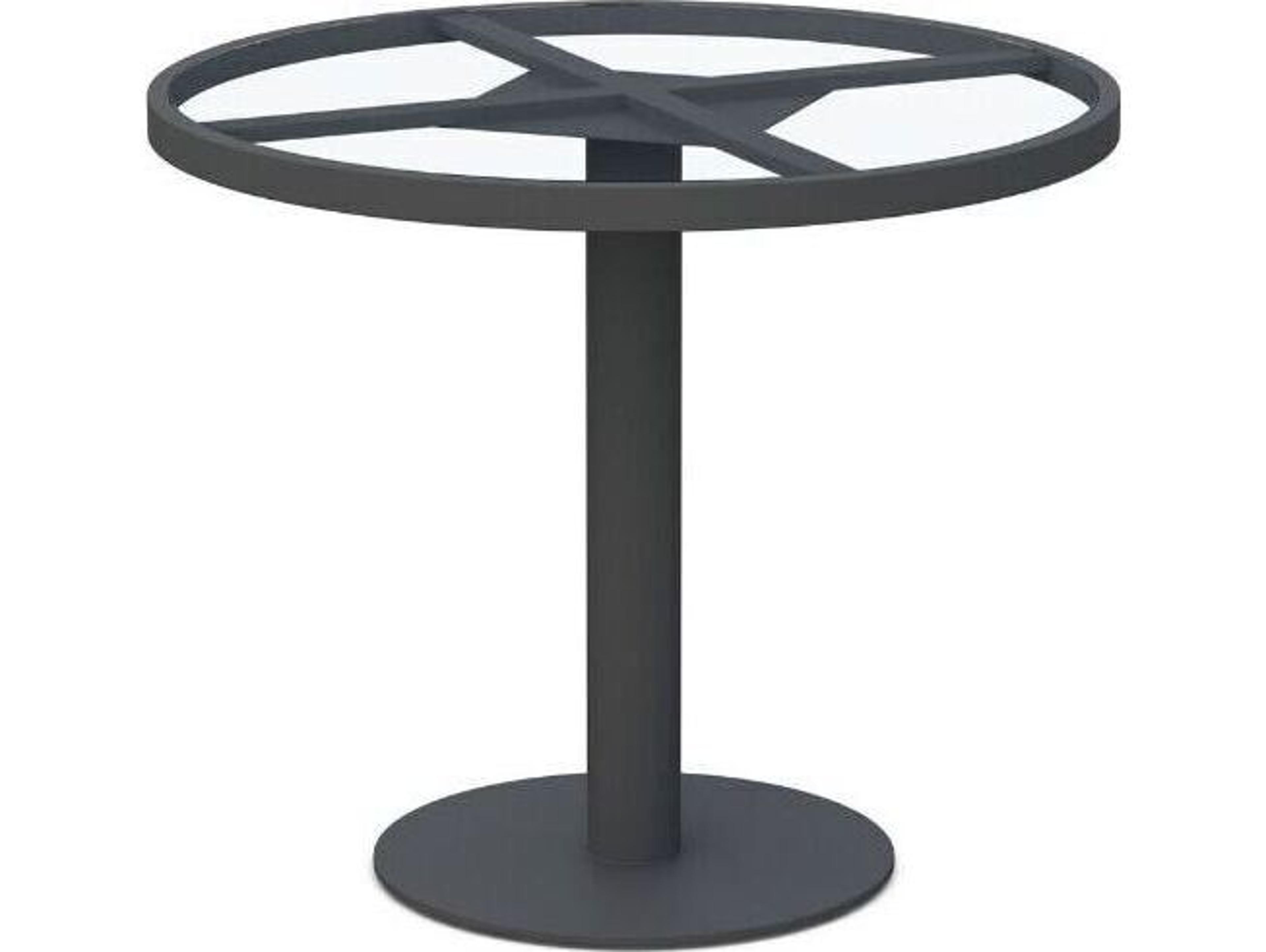 Azzurro Living Bordeaux Dining Table Aluminum Table Base Only