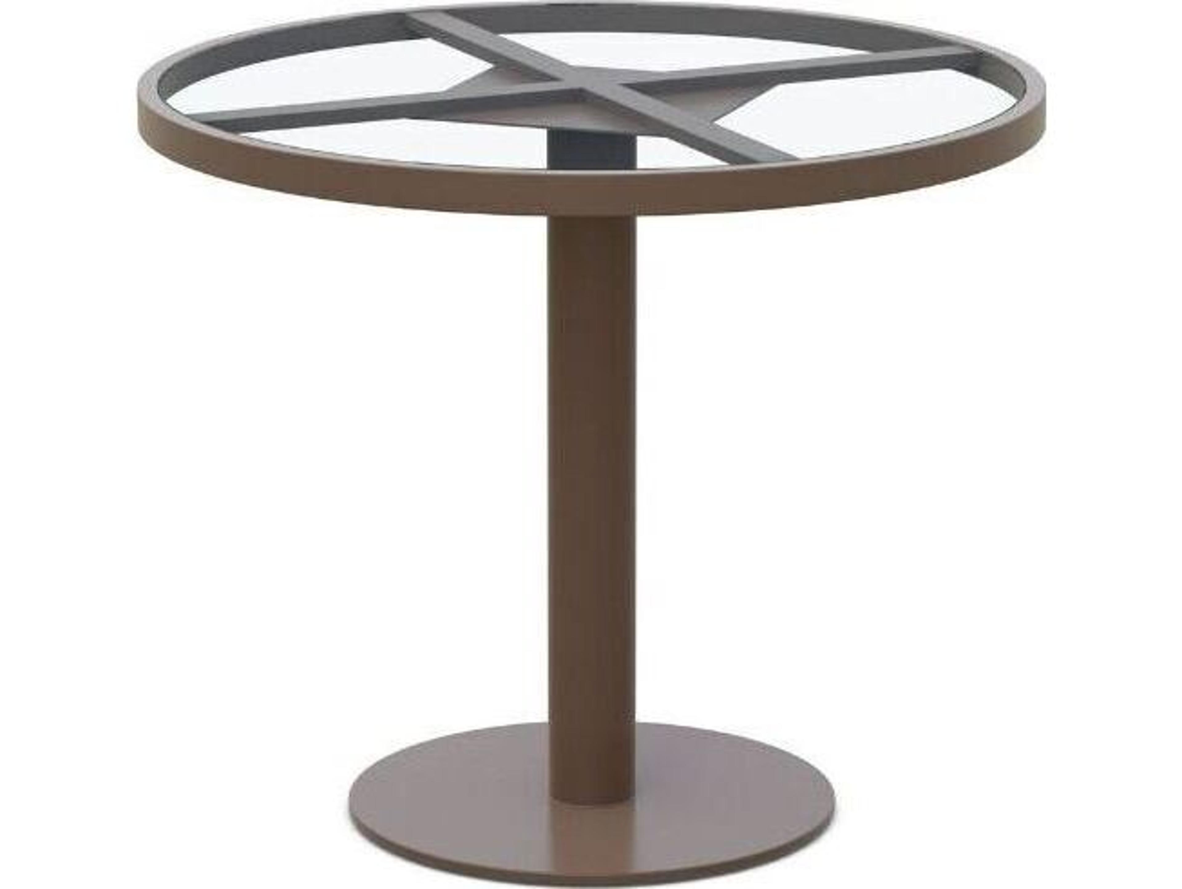 Azzurro Living Bordeaux Dining Aluminum Table Base Only