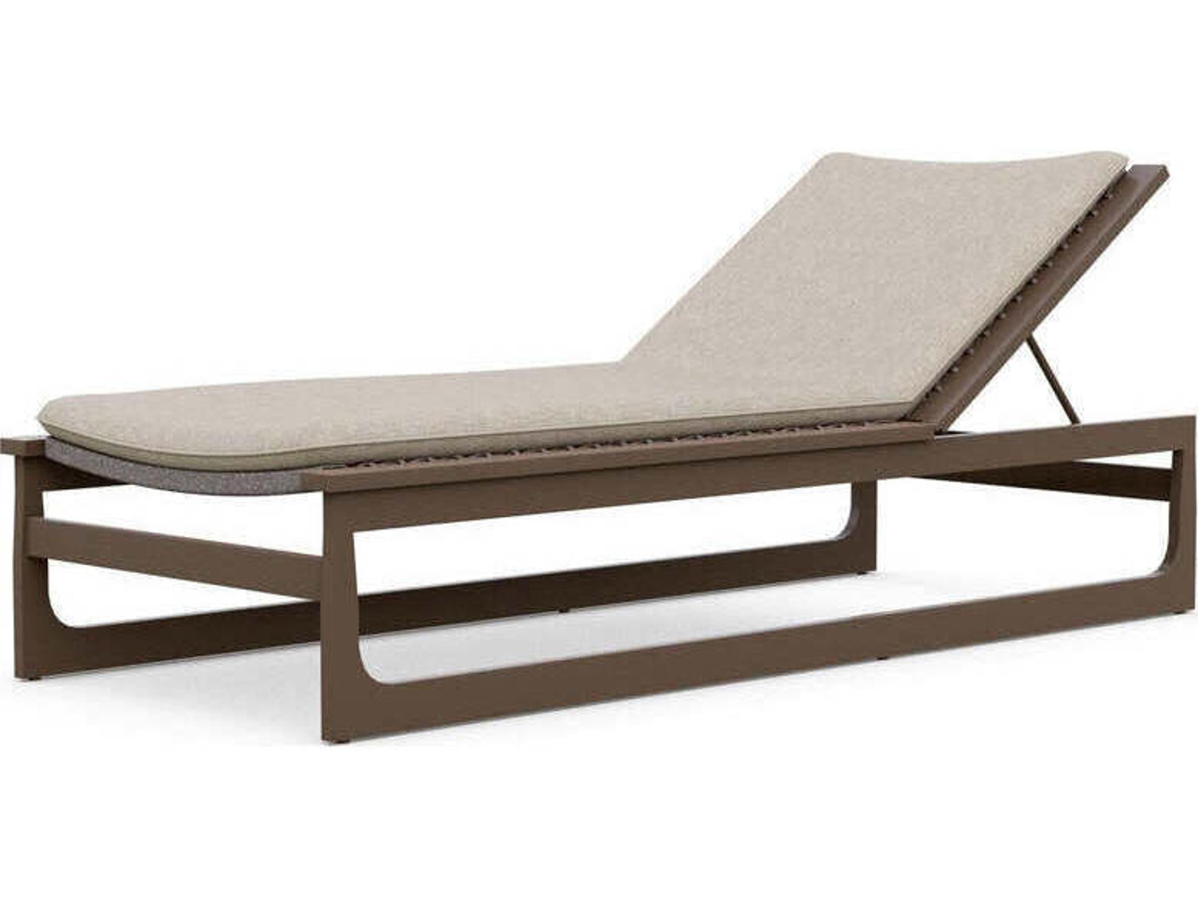 Azzurro Living Cozumel Aluminum Cushion Chaise Lounge
