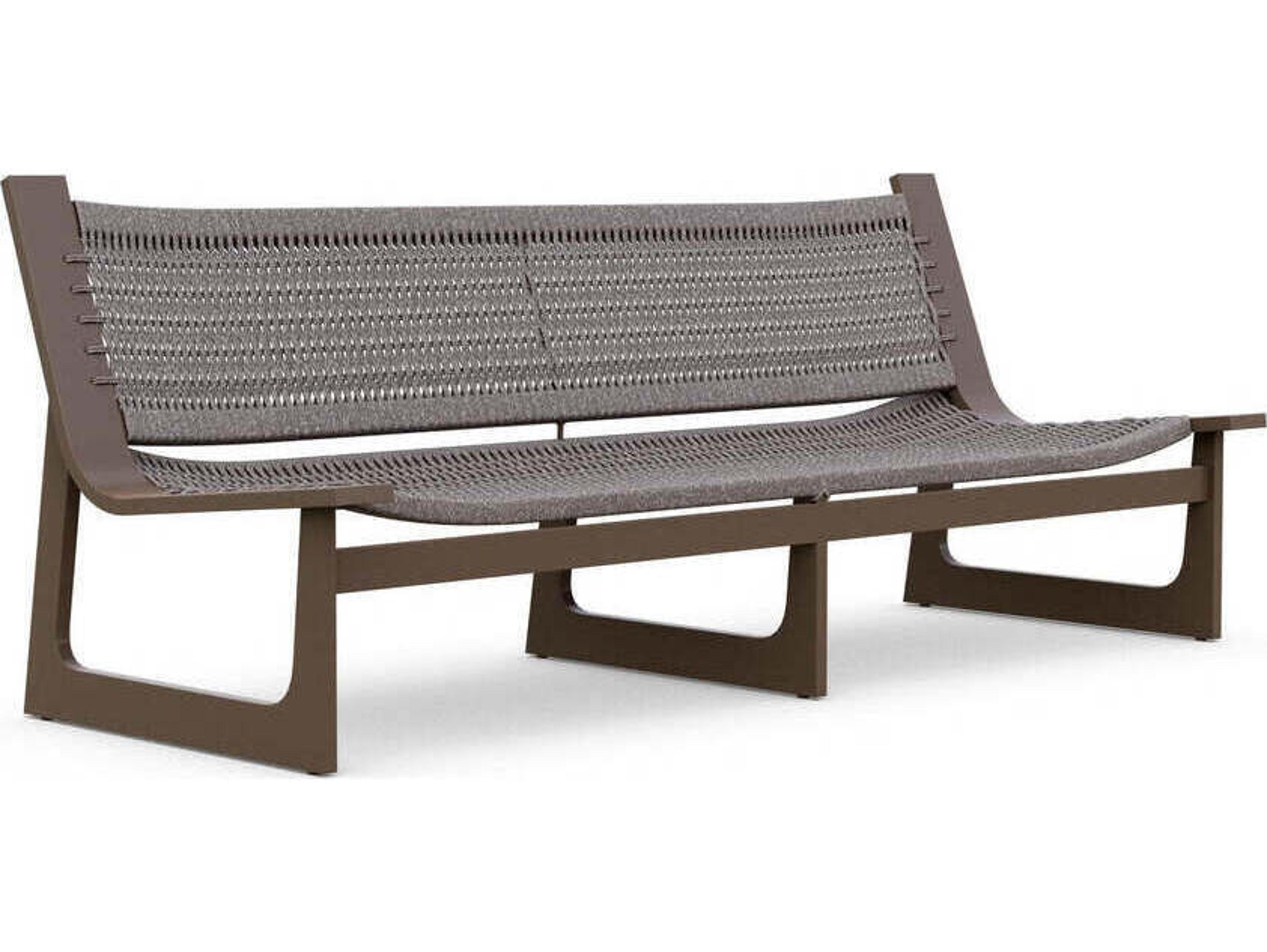 Azzurro Living Cozumel Aluminum Rope Sofa