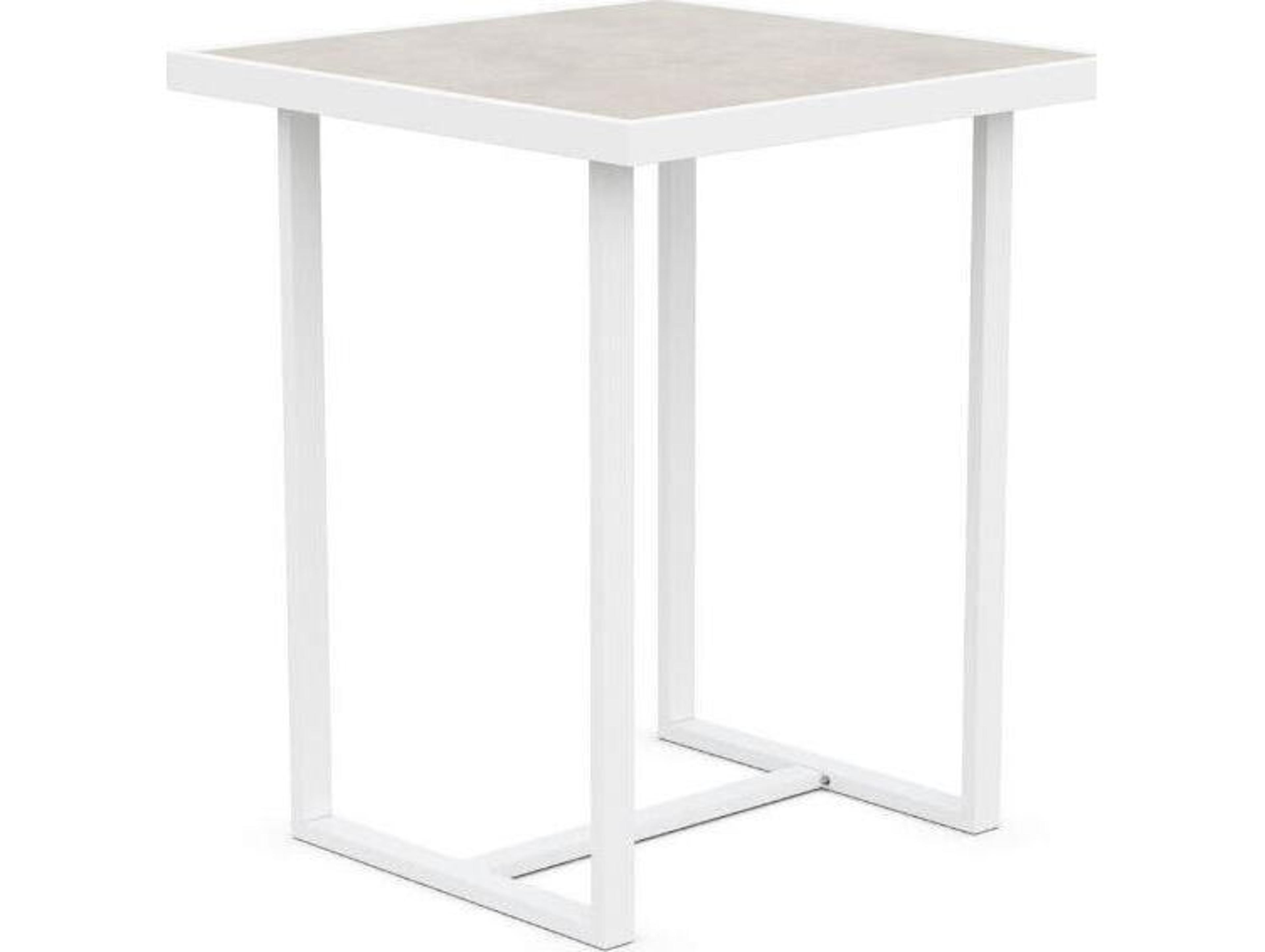 Azzurro Living Pavia Bar Table 35" Aluminum Table Base Only