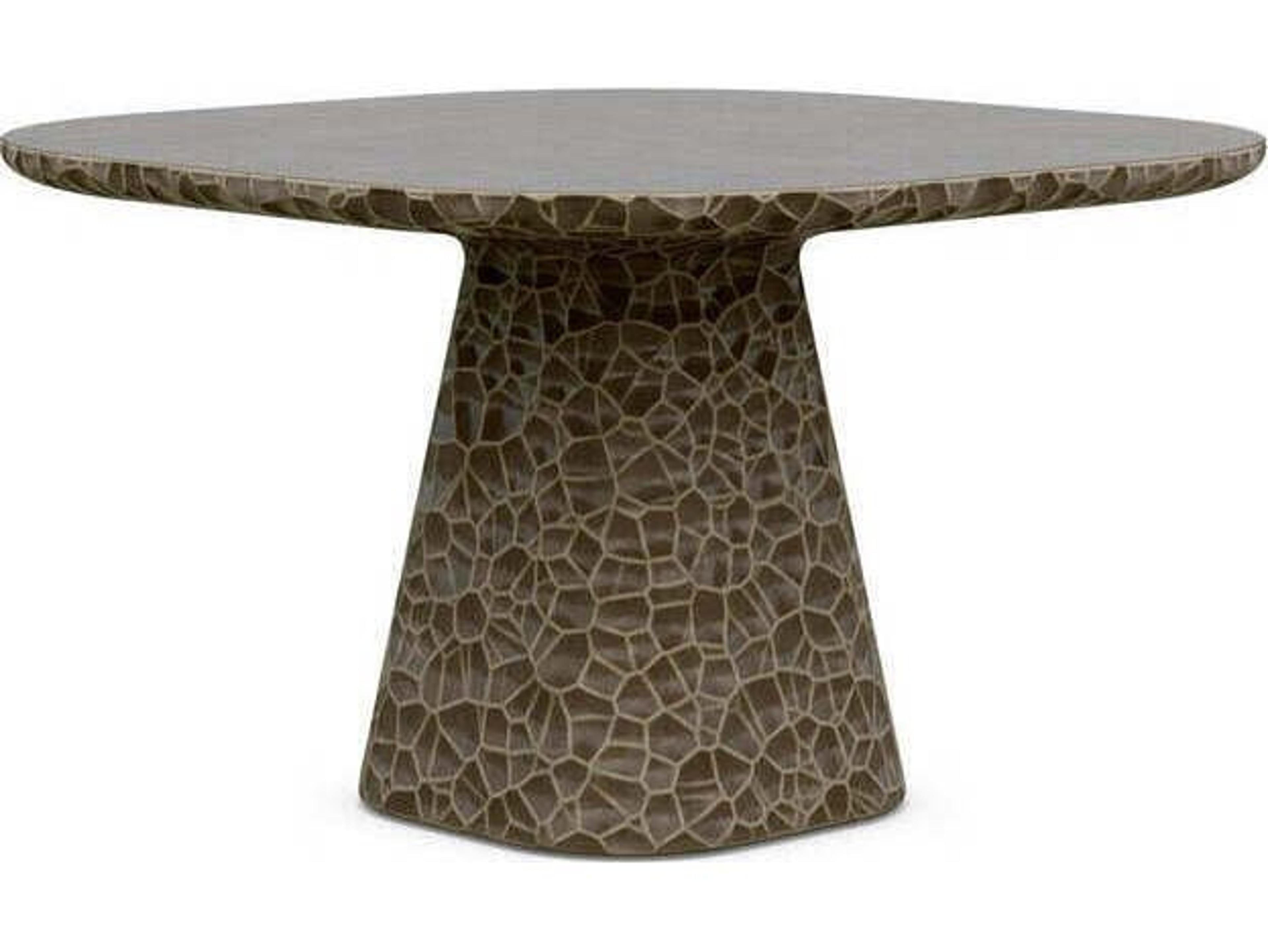 Azzurro Living Panama 48" Umber Dining Table