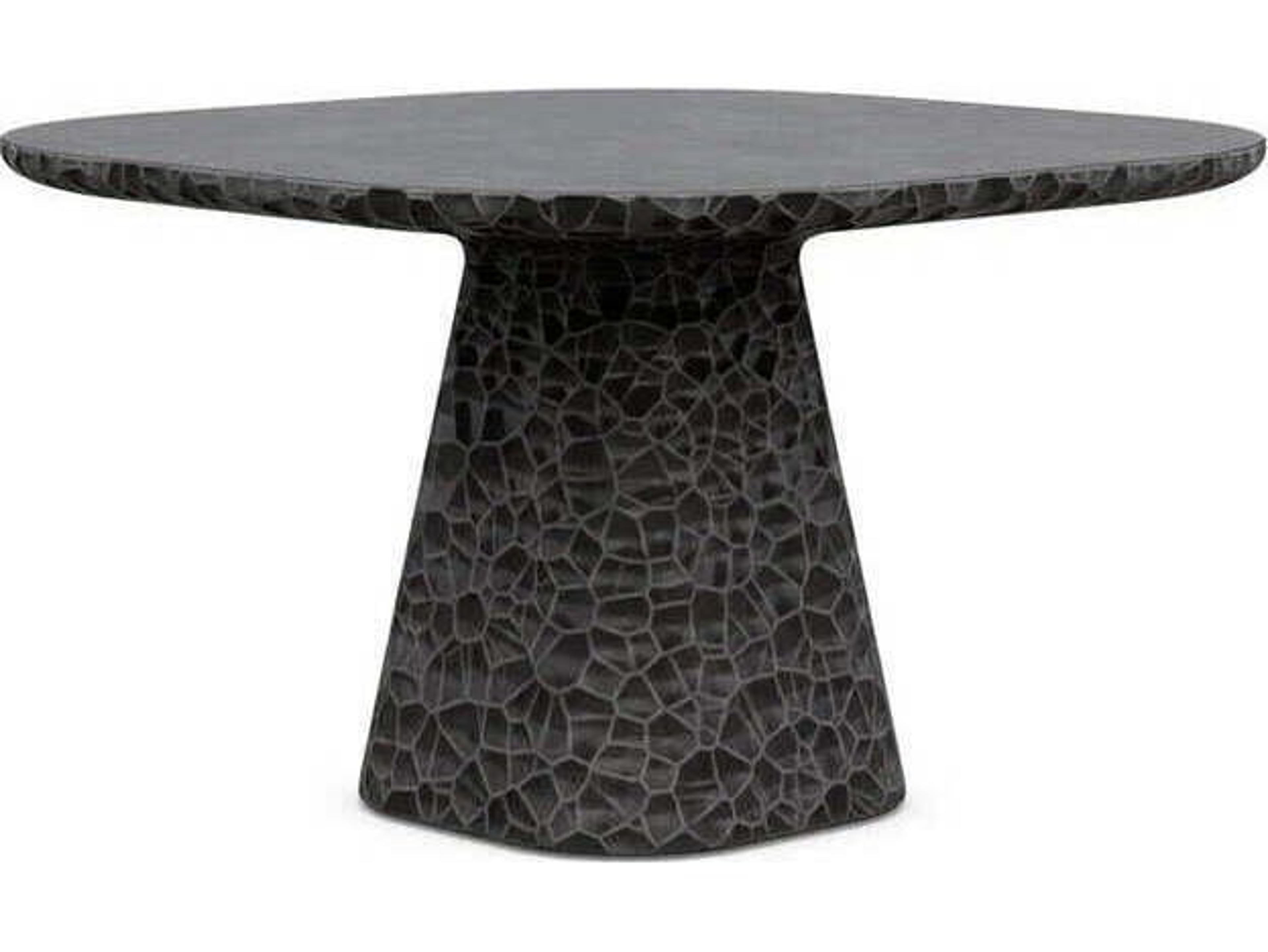Azzurro Living Panama 48" Coal Dining Table