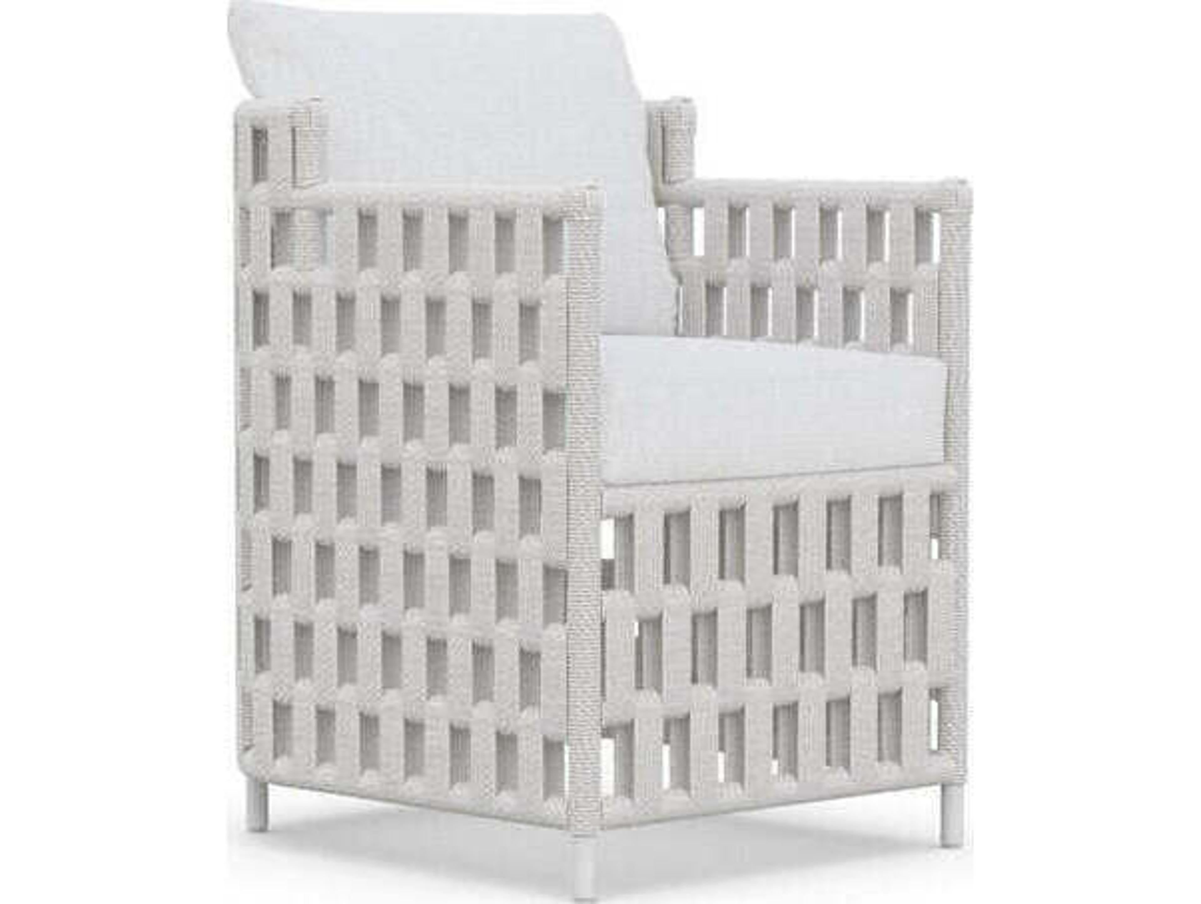 Azzurro Living Santa Cruz Aluminum Cushion Dining Chair