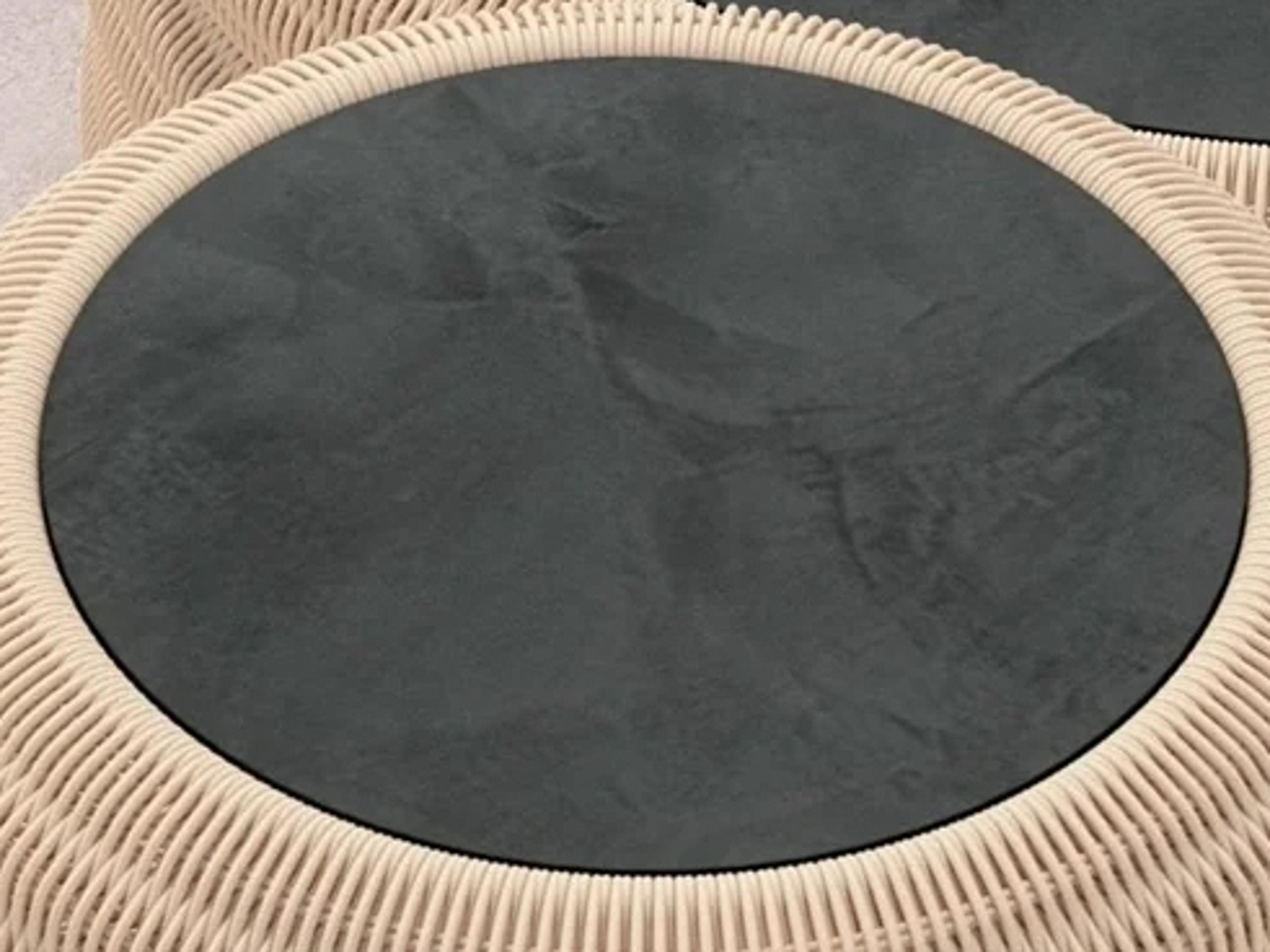 Azzurro Living Texoma Micron Dekton Round Table Top