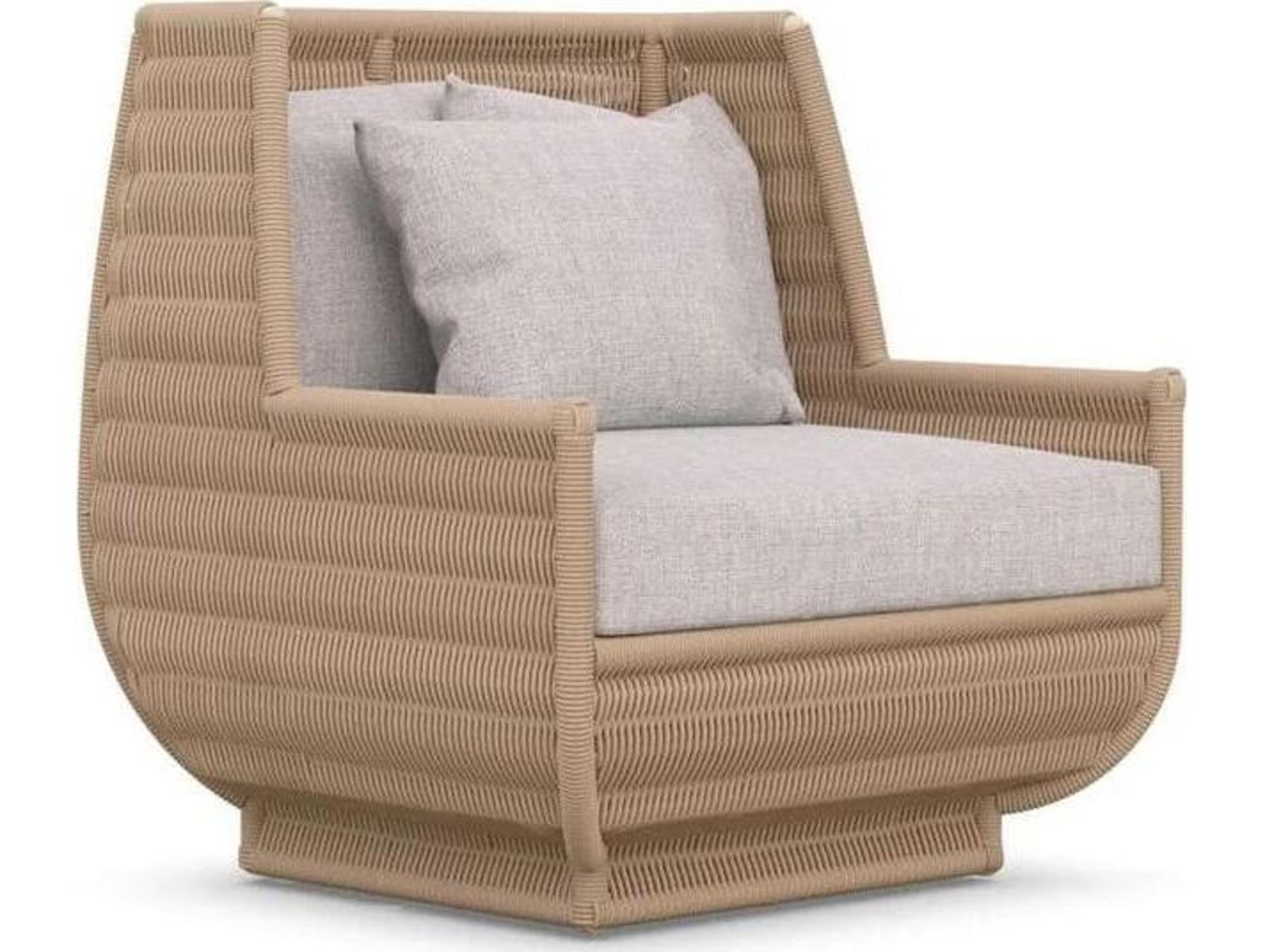 Azzurro Living Tulum Aluminum Cushion Lounge Chair