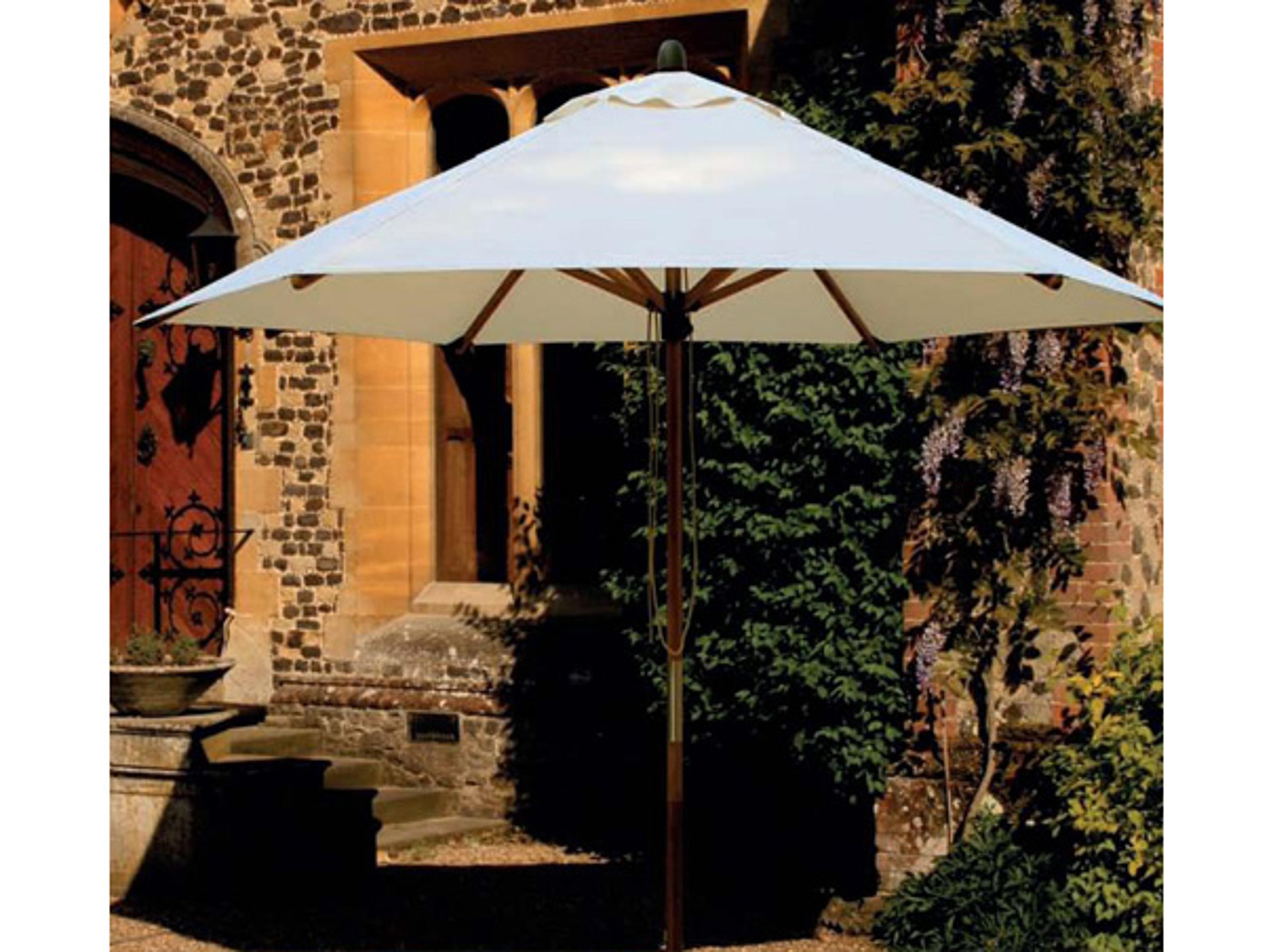 Bambrella Sirocco 6.5 Square Pulley Lift Outdoor Umbrella