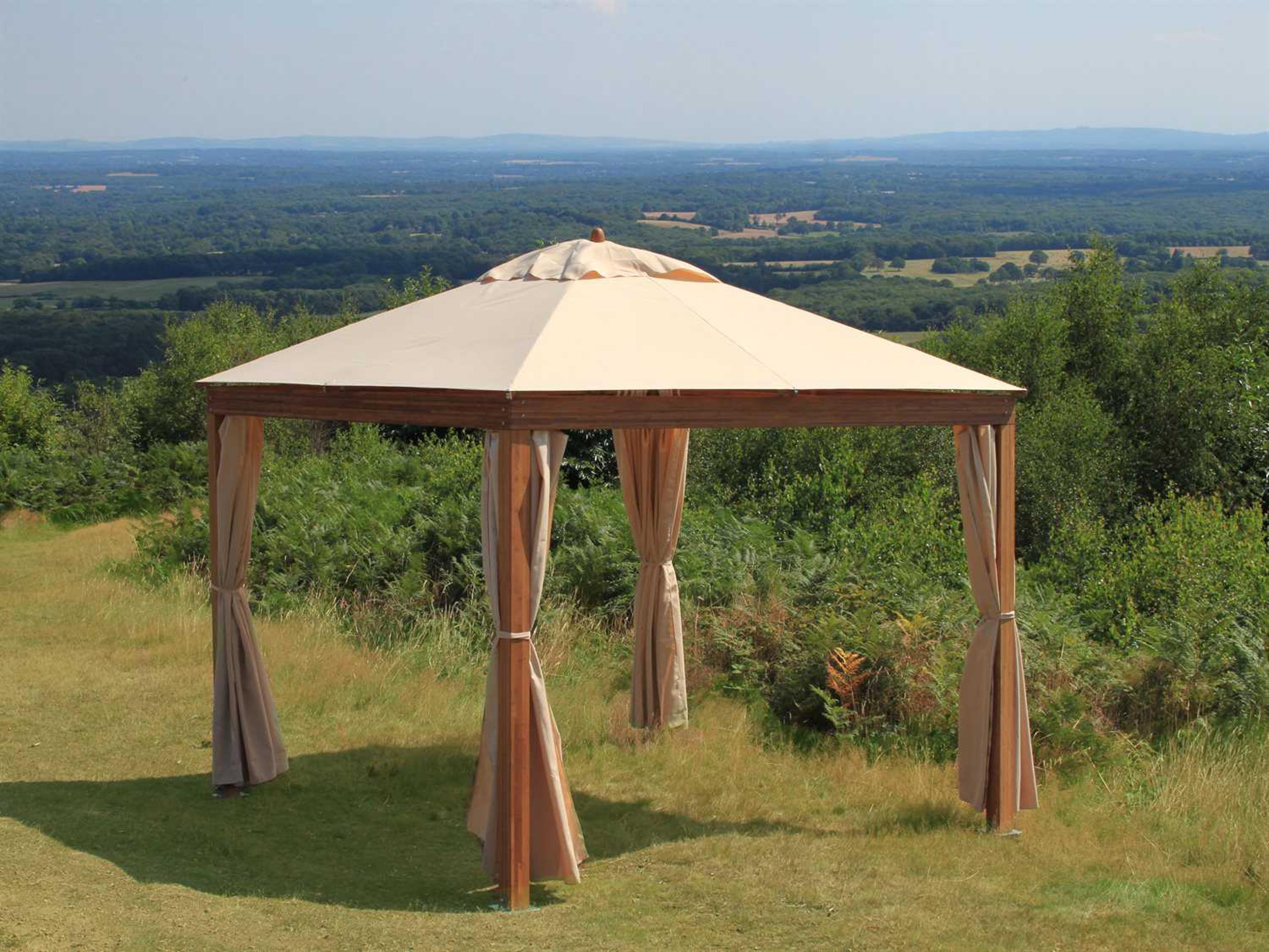 Bambrella Alize 10 x 10 Foot Square Bamboo Pavilion