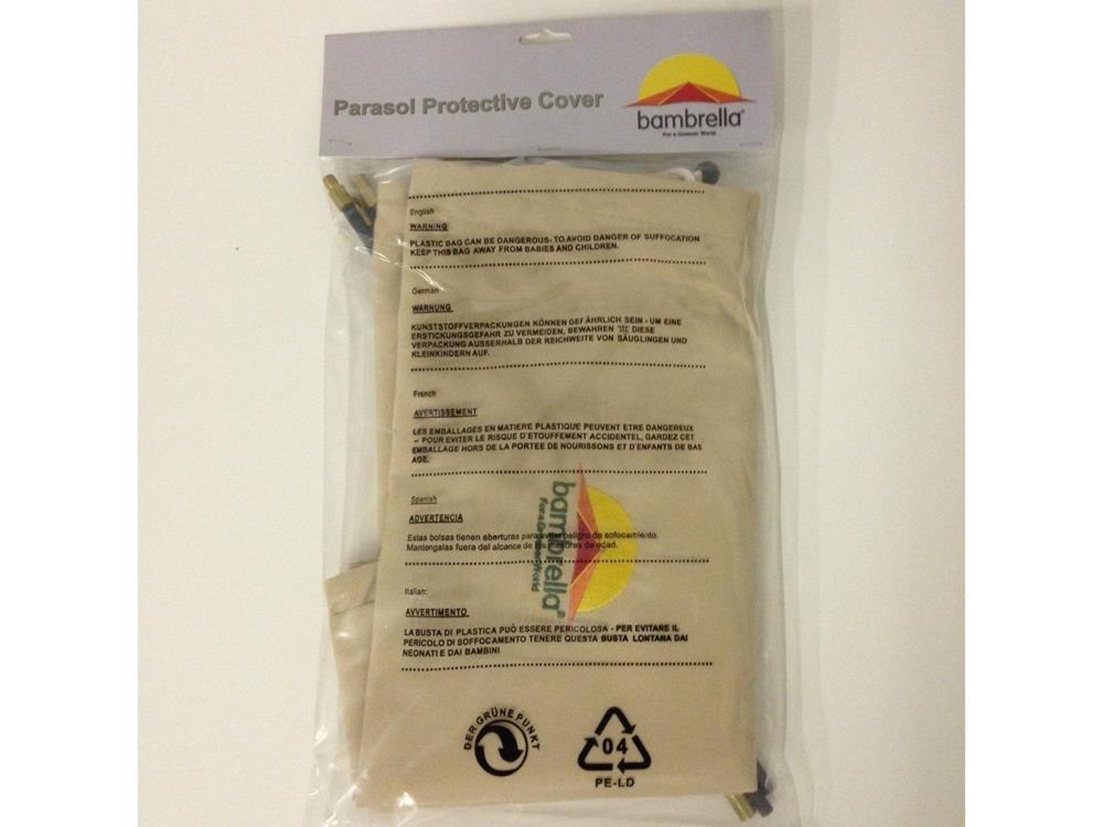 Bambrella Medium Protective Umbrella Cover