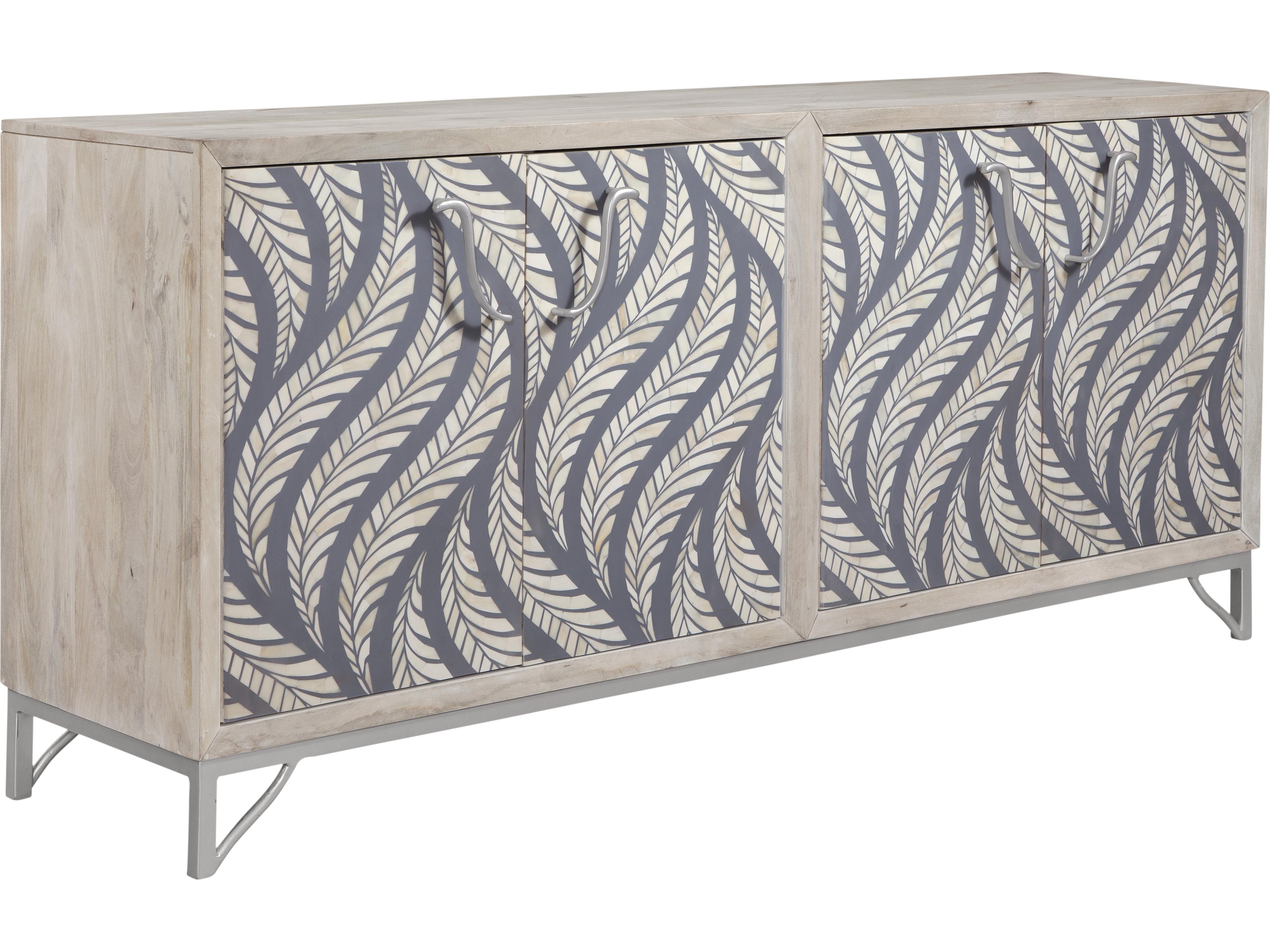 Bassett Mirror Leia 74" Mango Wood Sideboard