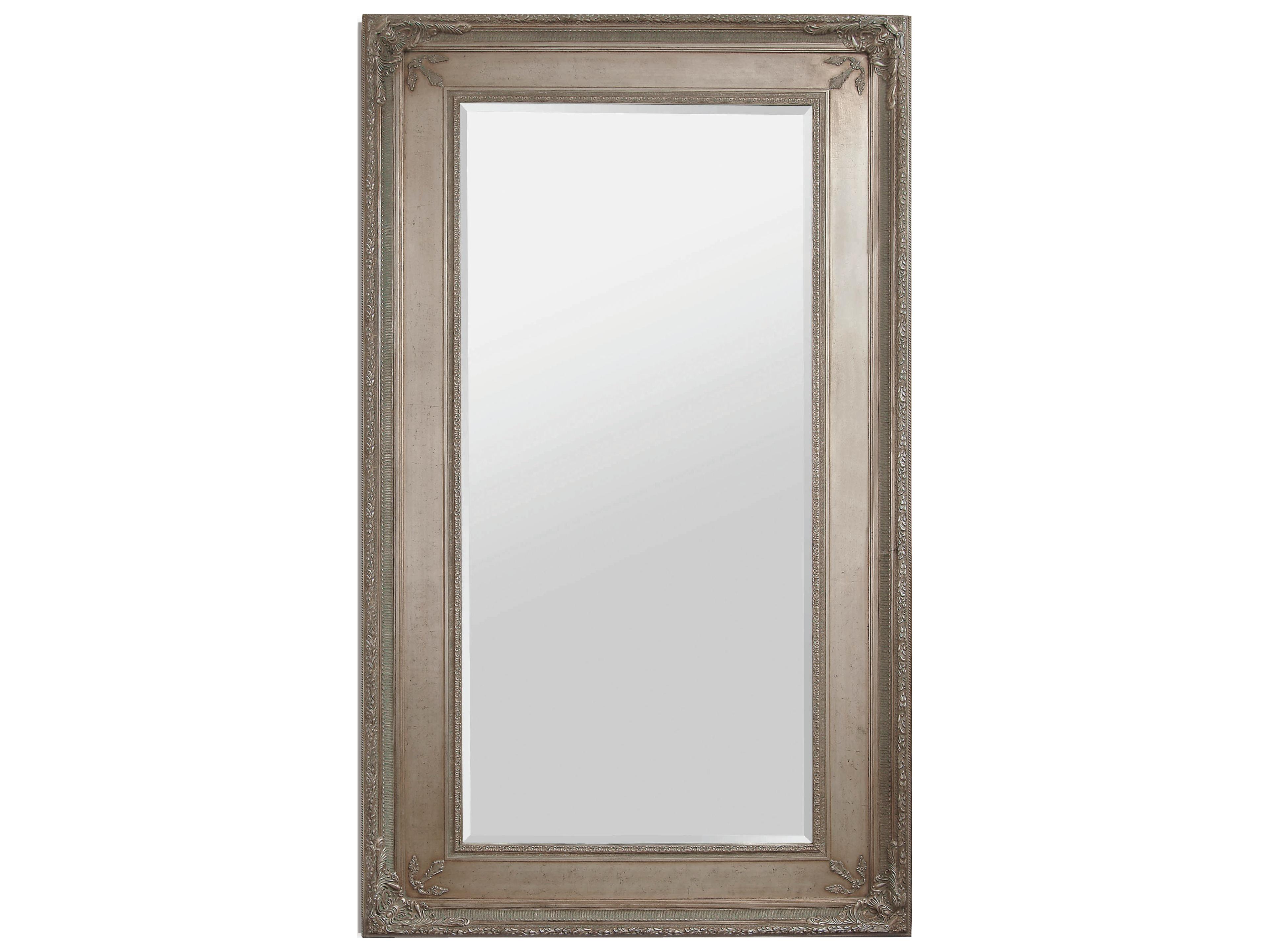 Bassett Mirror Old World Prazzo Rectangular Leaner Floor Mirror