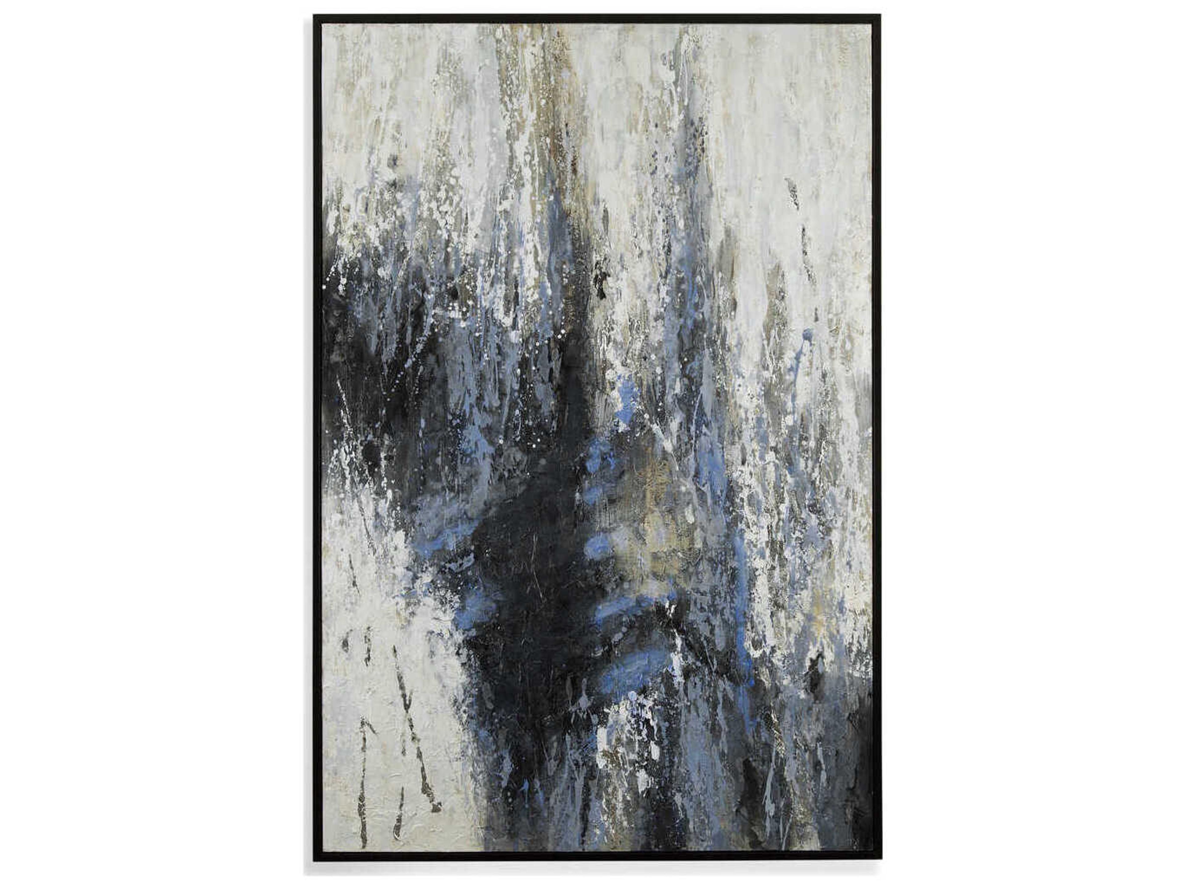 Bassett Mirror Blue Quiet Wall Art