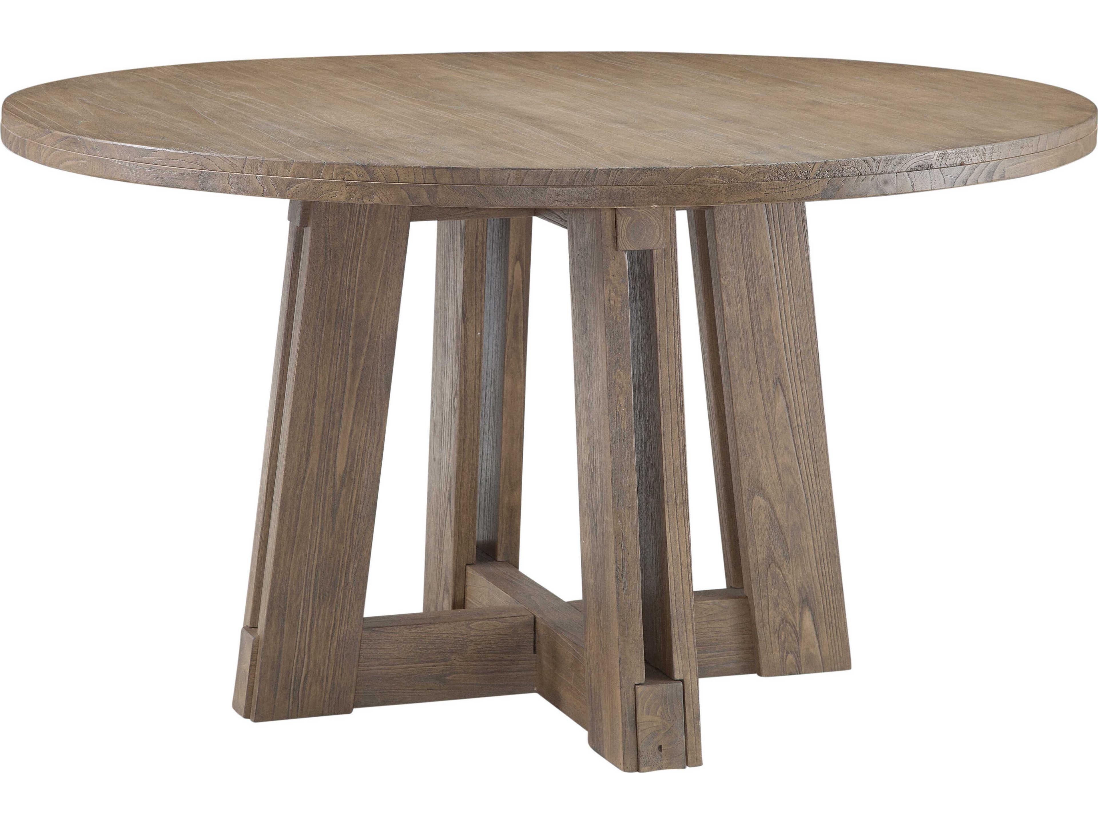 Bassett Mirror Gray McGuire Dining Table